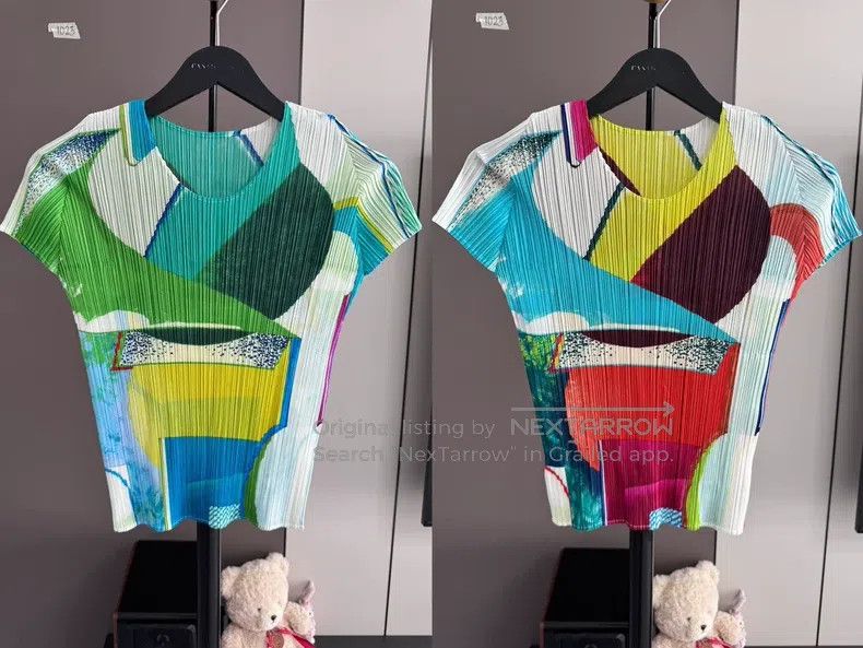 Issey Miyake Issey Miyake Windmill Short Sleeve Top Size L / US 10 / IT 46 - 1 Thumbnail