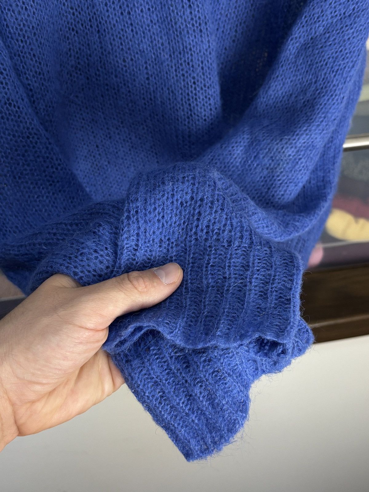 Stussy Stussy Loose Knit Avant Garde Sweater Vintage Mohair Blend Size US XL / EU 56 / 4 - 3 Thumbnail