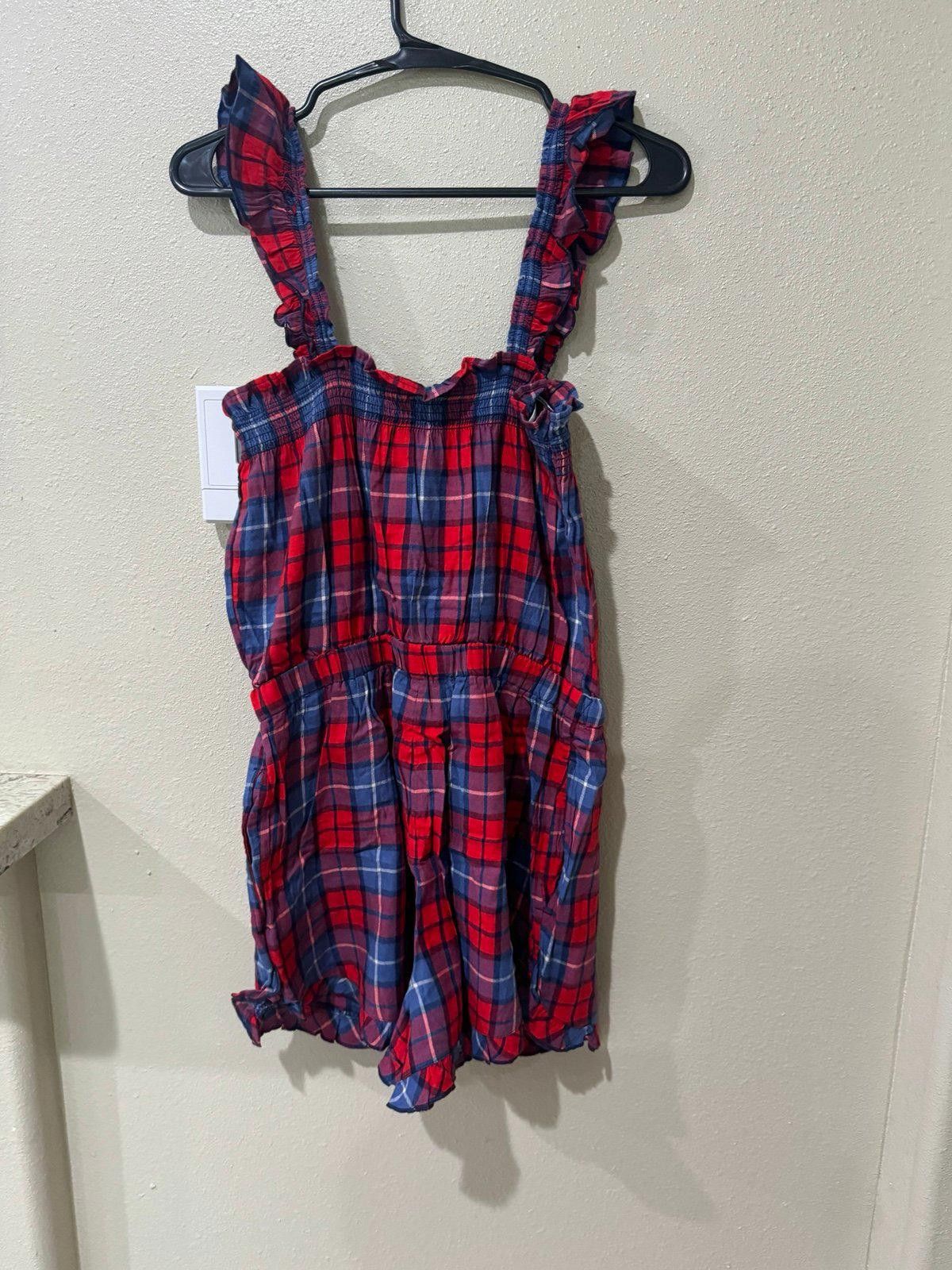 American Eagle Outfitters NWT American Eagle Plaid Romper Size S / US 4 / IT 40 - 2 Thumbnail