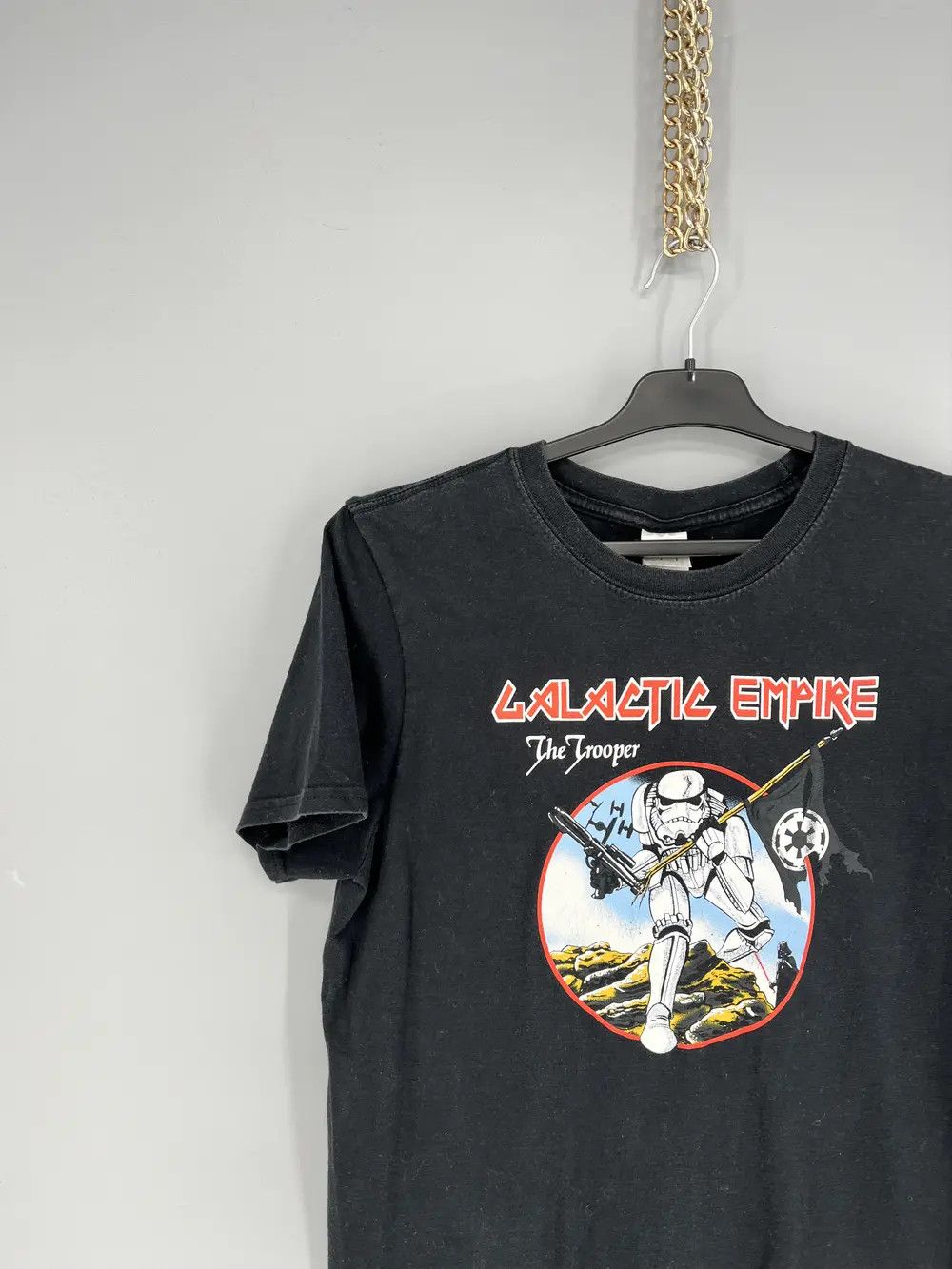 Band Tees VINTAGE STAR WARS x IRON MAIDEN THE TROOPER PROMO TEES Size US M / EU 48-50 / 2 - 4 Thumbnail