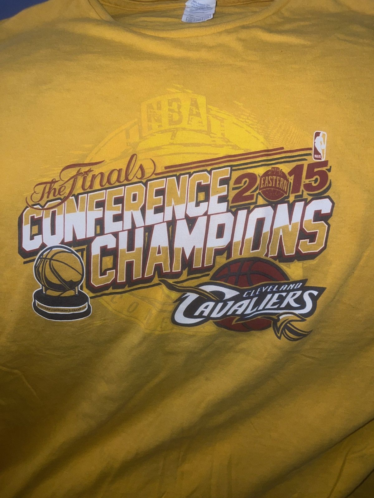 Delta Delta Pro Weight NBA Cavaliers 2015 Conference Champions Tee Size US XXL / EU 58 / 5 - 2 Thumbnail