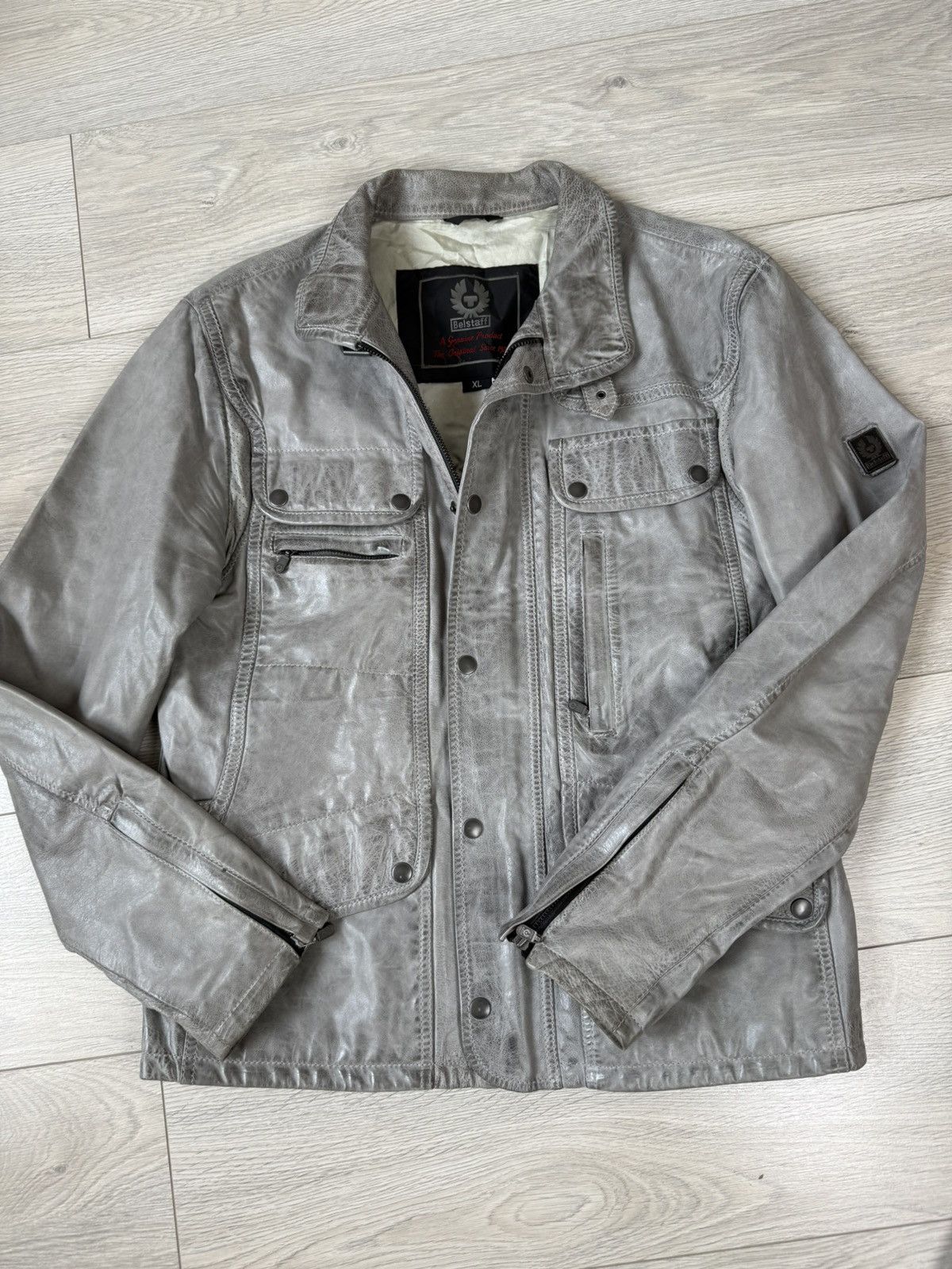 Belstaff Belstaff Maple Leather jacket Size US XL / EU 56 / 4 - 4 Thumbnail