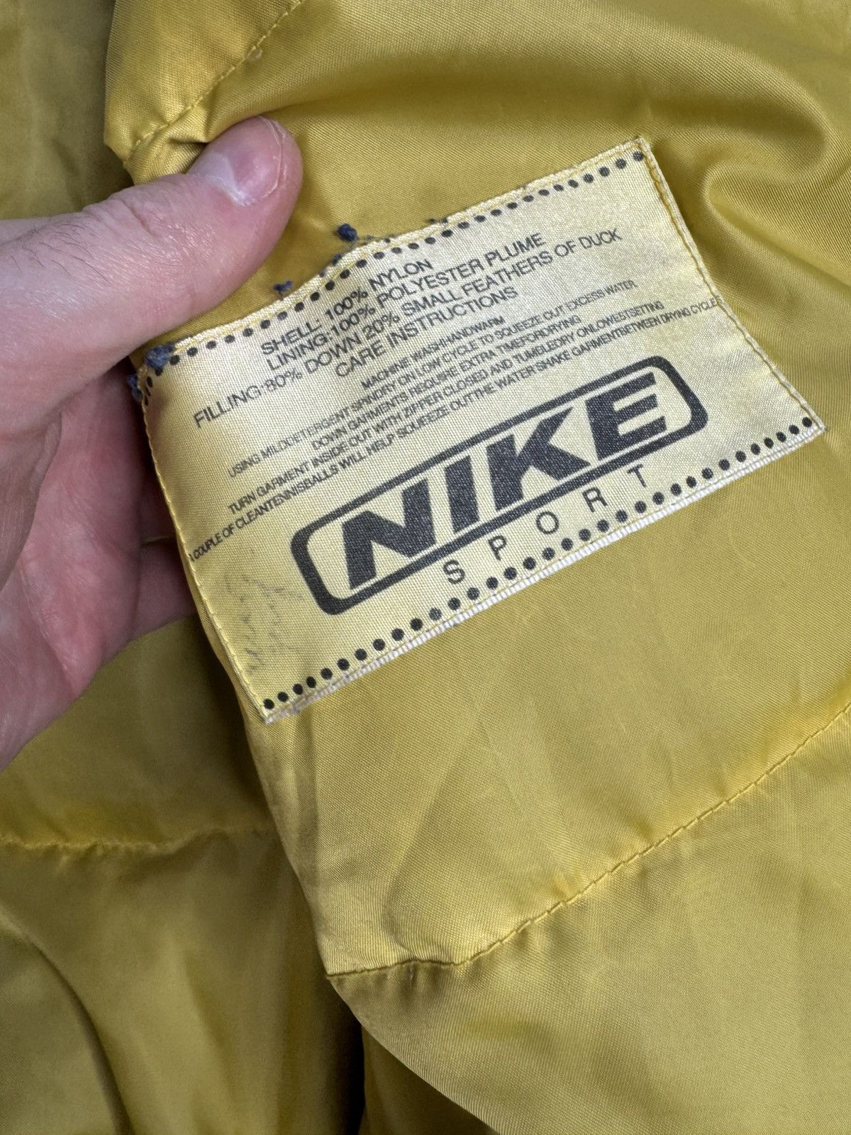 Nike × Vintage Vintage Nike puffer jacket Size US XXL / EU 58 / 5 - 9 Thumbnail