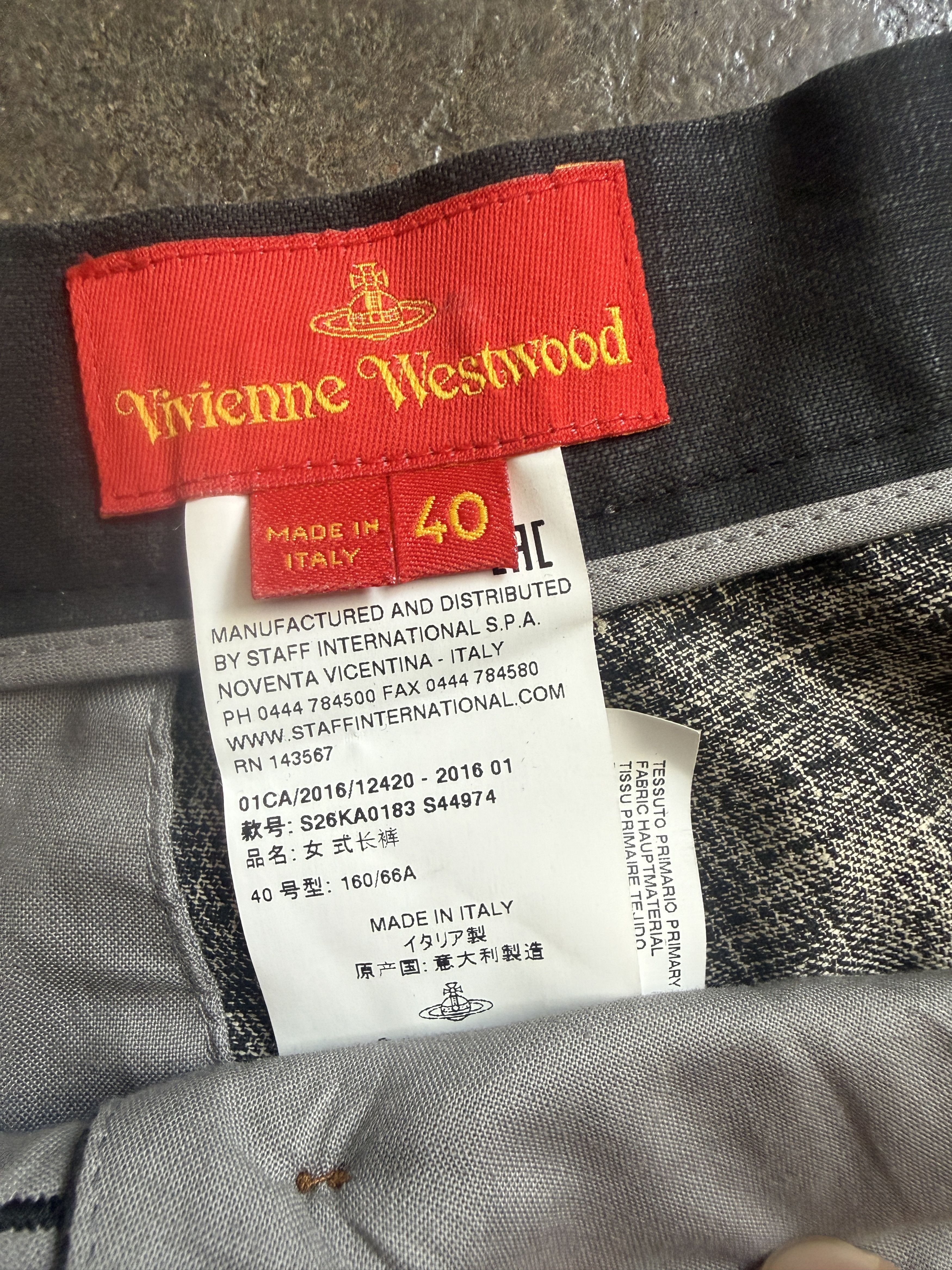 Vivienne Westwood Red Label 2016 Multi Option Linen Short Size 27" / US 4 / IT 40 - 8 Thumbnail