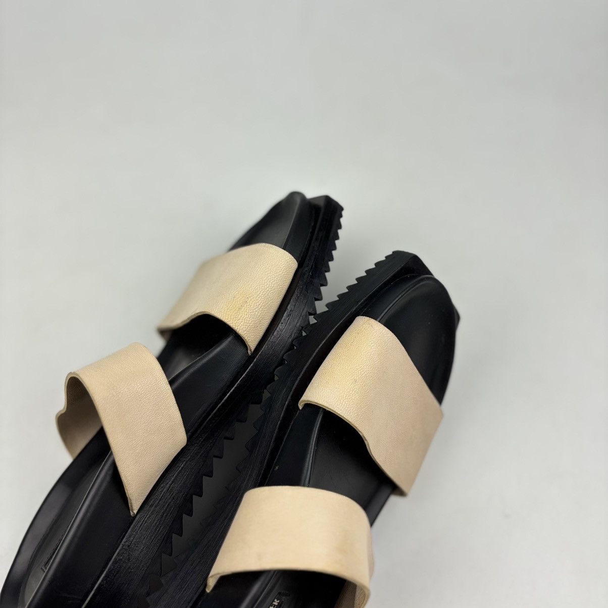 Ann Demeulemeester Ann Demeulemeester Leather Strap Sandals Size US 9 / IT 39 - 4 Thumbnail