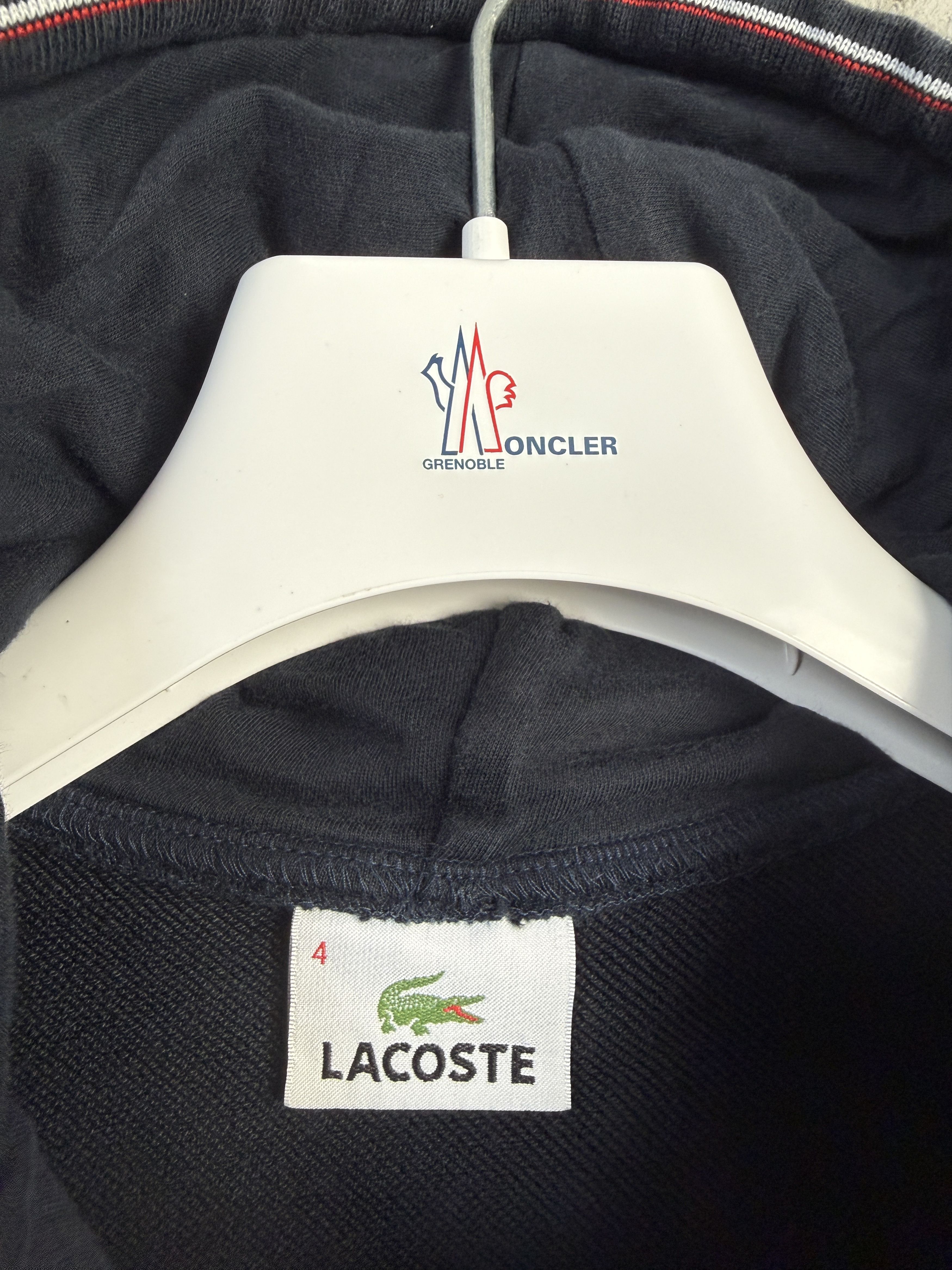 Lacoste Lacoste zip-up hoodie casual skate rap Size US M / EU 48-50 / 2 - 3 Thumbnail