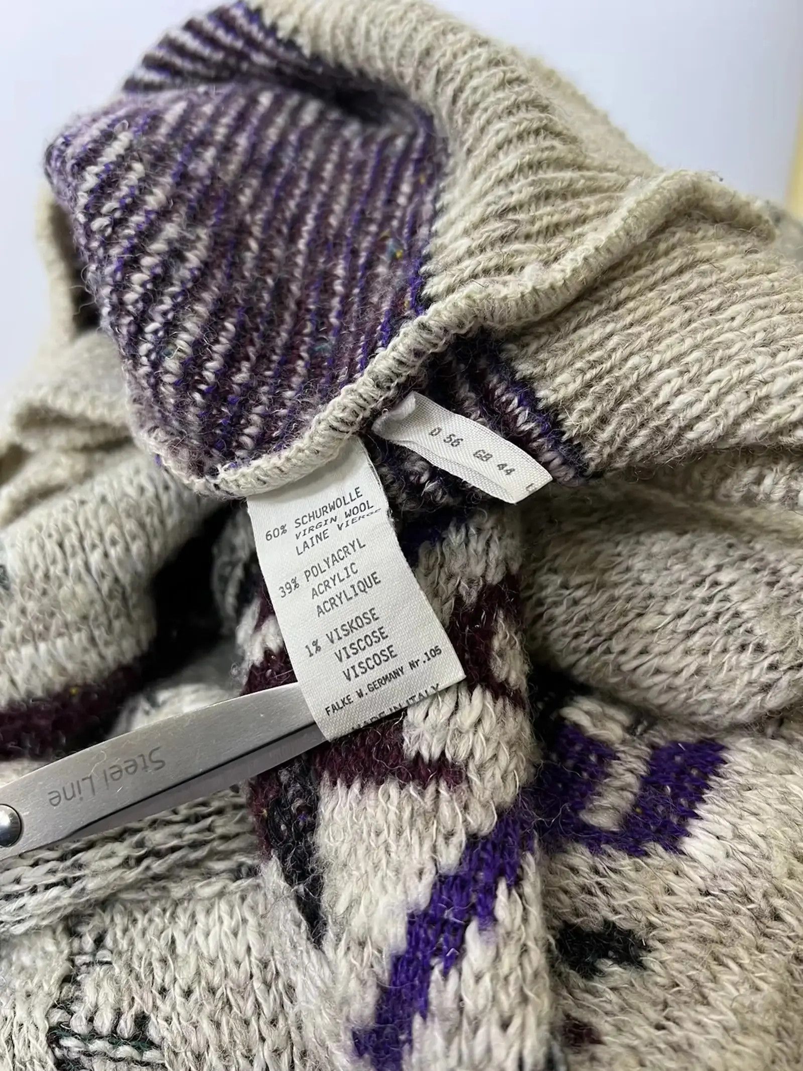Hugo Boss × Vintage Vintage Hugo Boss 90’s knit sweater Size US XL / EU 56 / 4 - 4 Thumbnail
