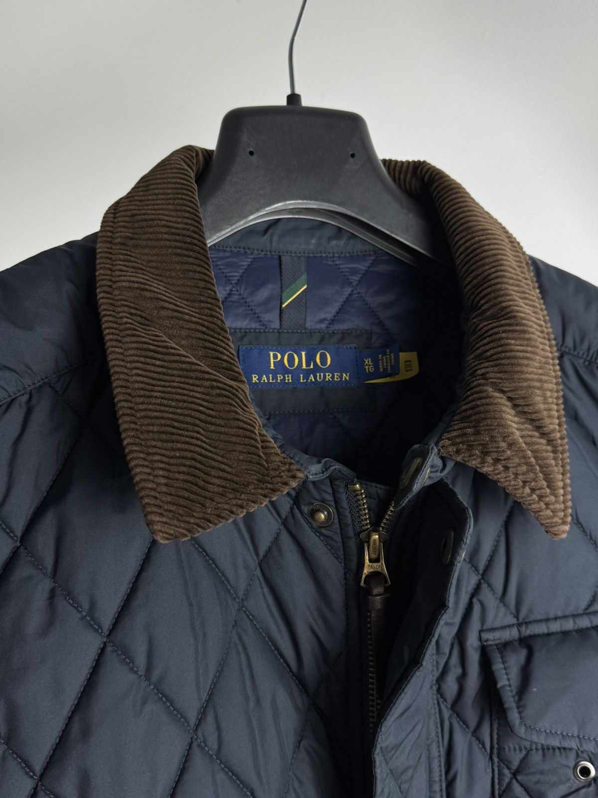 Polo Ralph Lauren Polo Ralph Lauren The Beaton Black Diamond Quilted Corduroy Size US XL / EU 56 / 4 - 4 Thumbnail