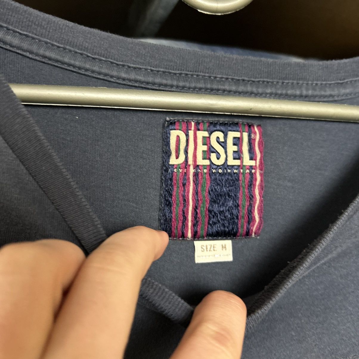 Diesel Mens Diesel Big Logo streetwear japanese y2k tee size M Size US M / EU 48-50 / 2 - 5 Thumbnail
