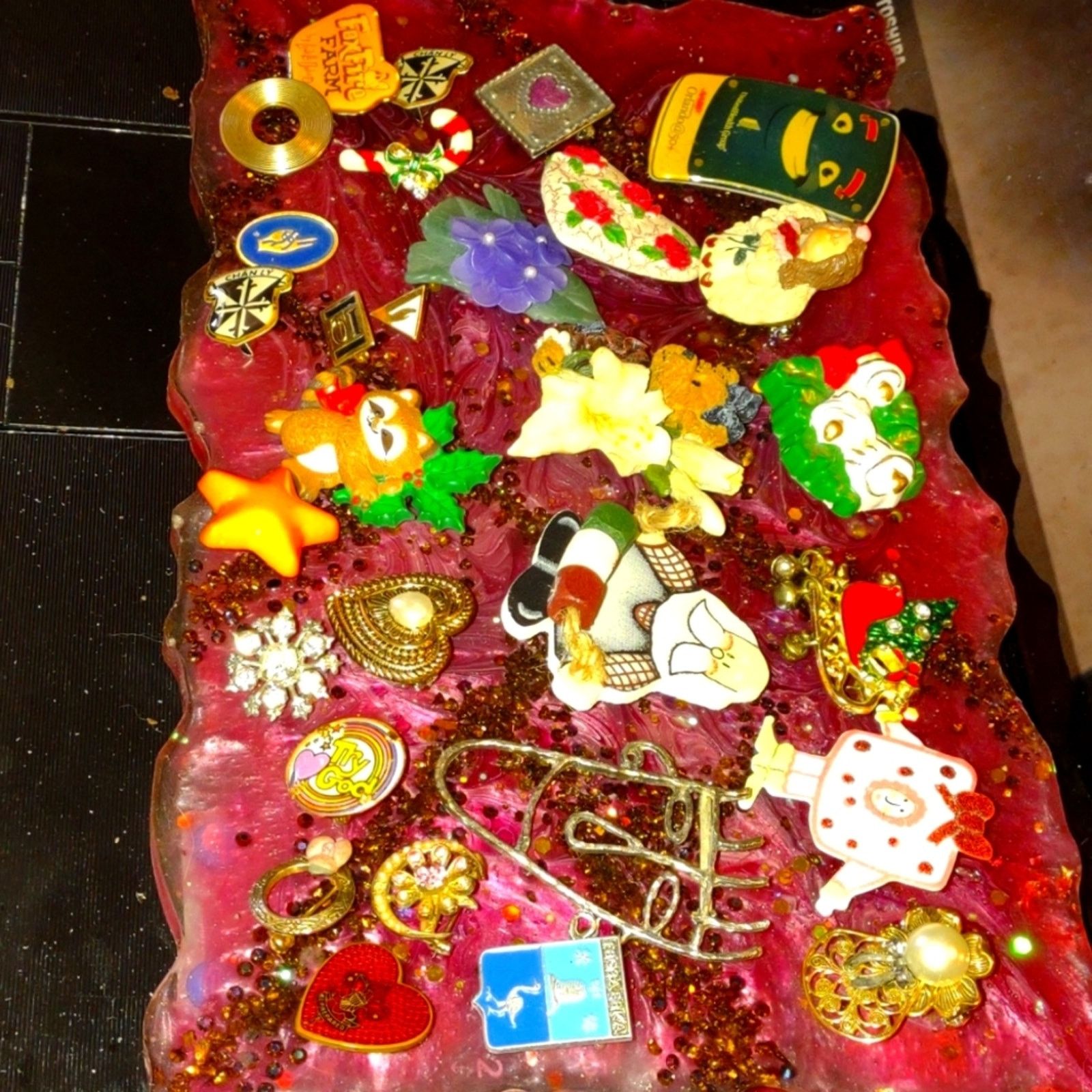 Vintage Huge vintage lot of 30 pins / brooches really cute! Size ONE SIZE - 1 Thumbnail