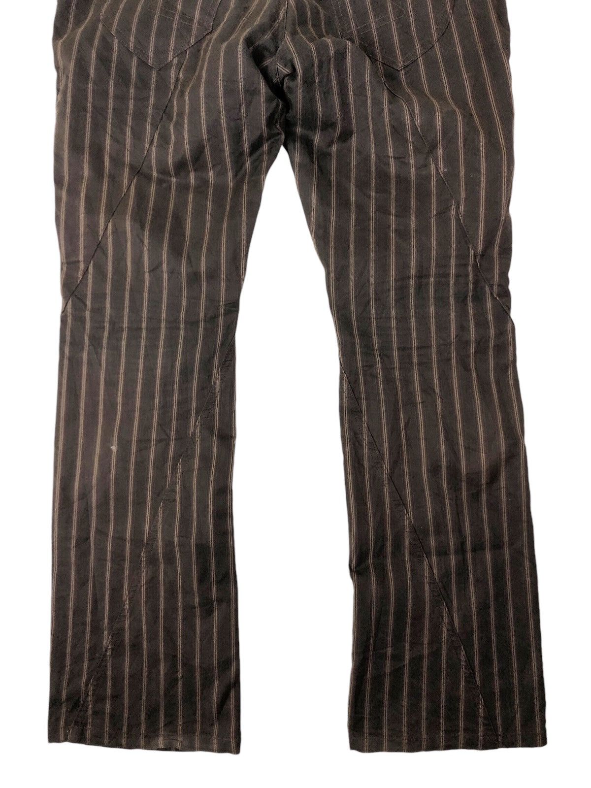 Japanese Brand × semanticdesign Sun Faded Semantic Design Low Rise Stripe Pants Size US 35 - 10 Thumbnail