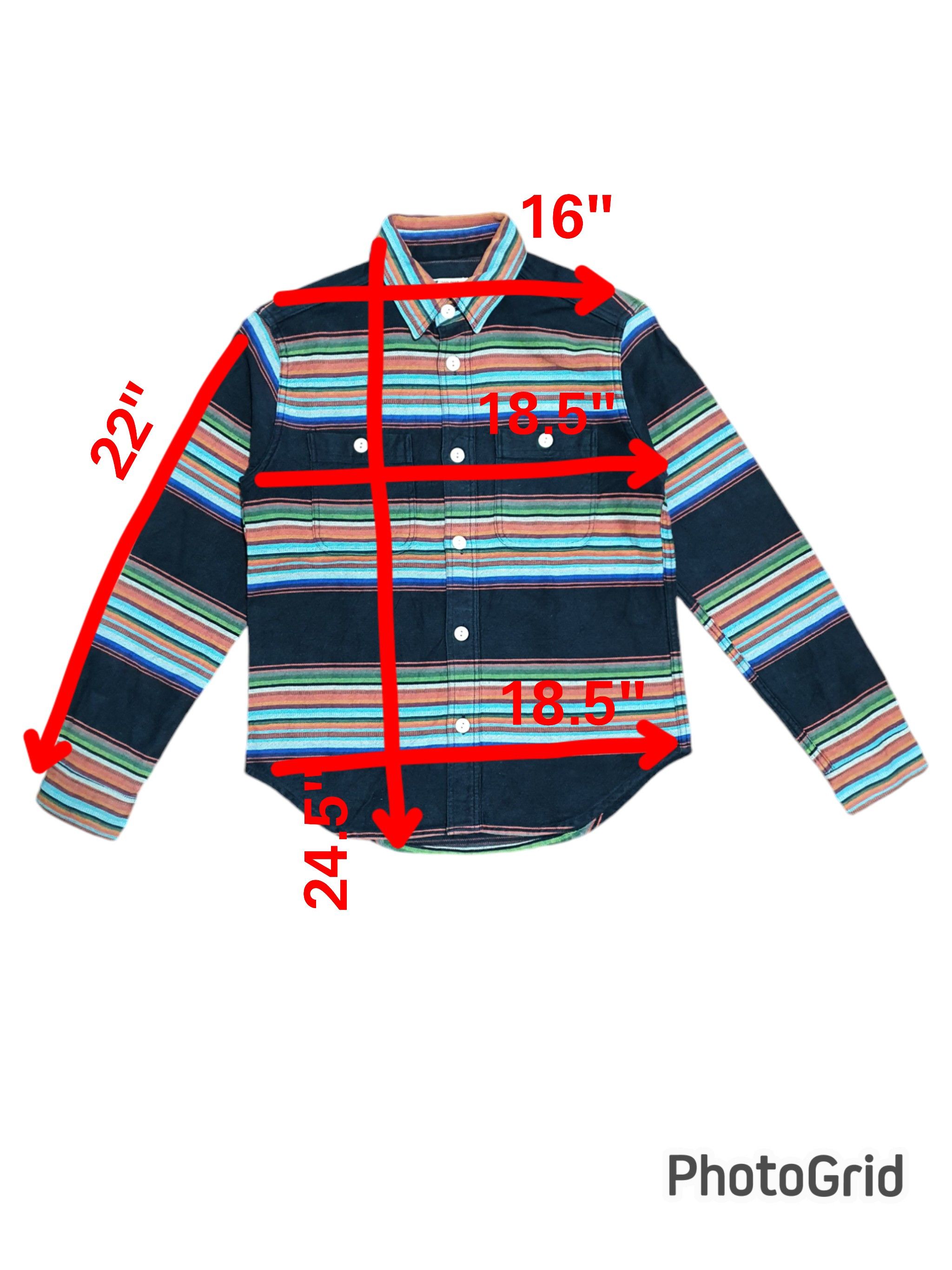 Japanese Brand × Toyo Enterprises UNION STAR TOYO ENT. 18.5/24.5 WORK SHIRT Size US M / EU 48-50 / 2 - 8 Thumbnail