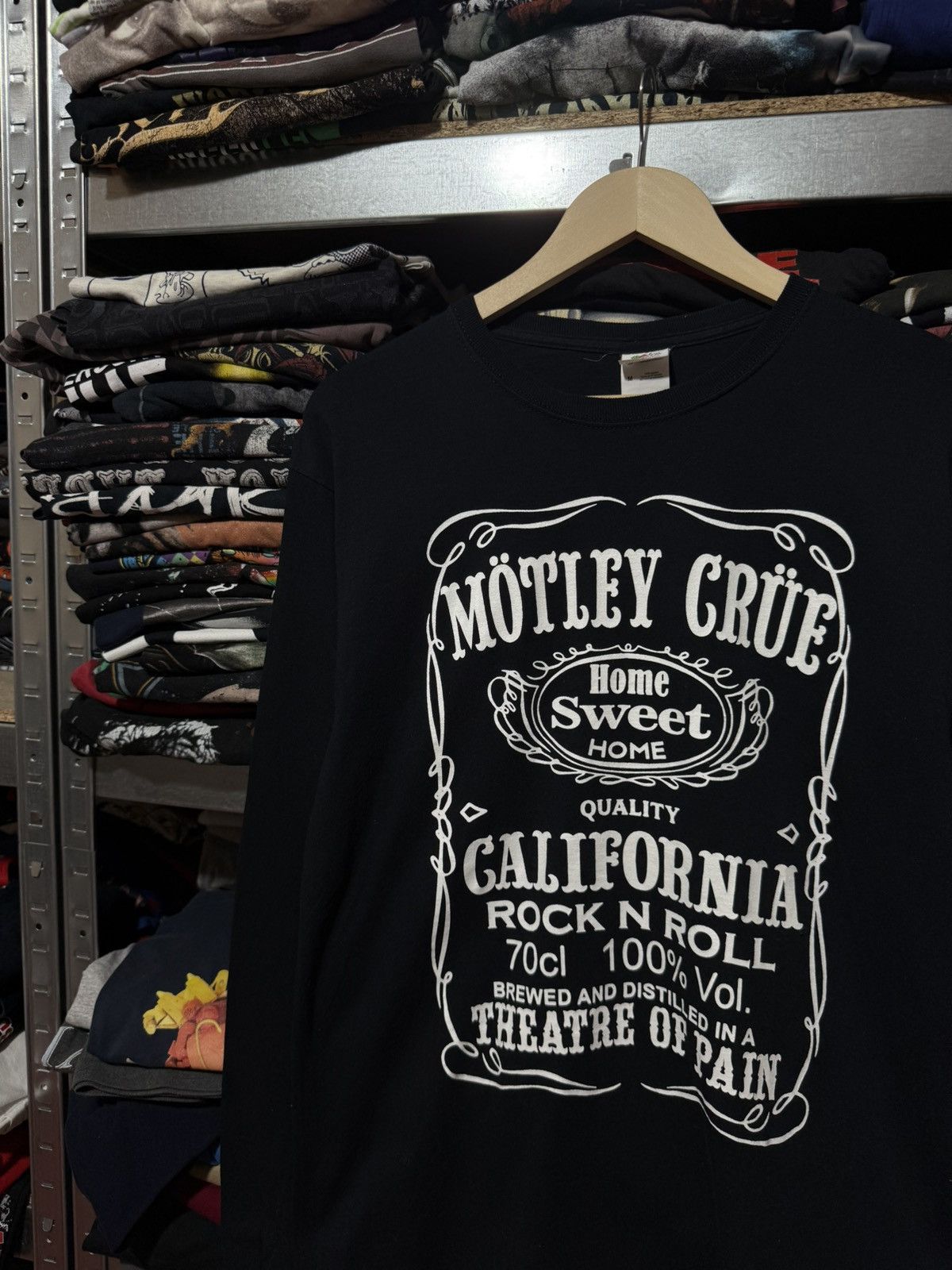 Band Tees Vintage 00s Motley Crue Home Sweet Home Longsleeve T-Shirt Size US S / EU 44-46 / 1 - 3 Thumbnail