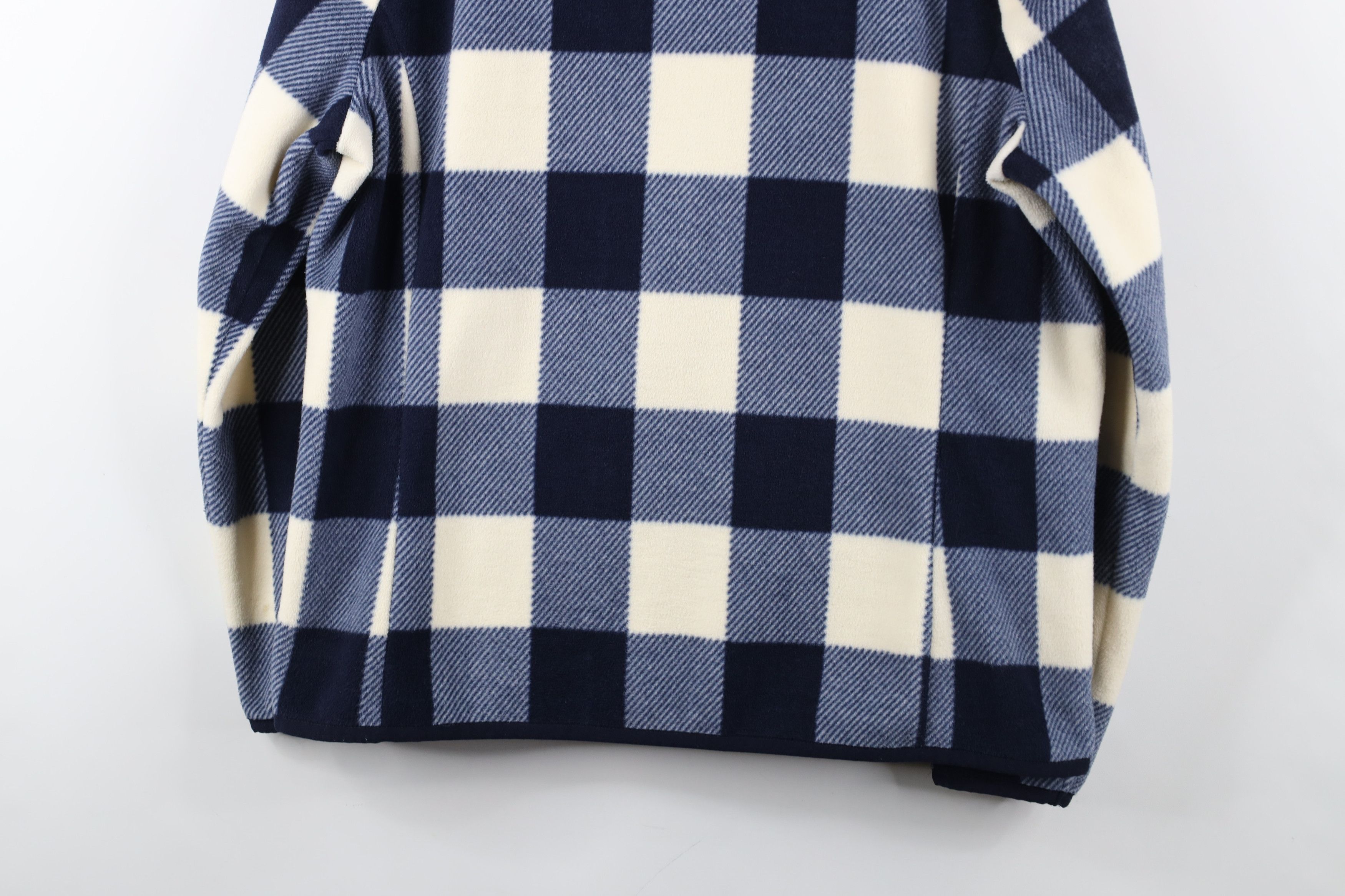 Ralph Lauren × Vintage Vintage 90s Ralph Lauren Quilted Fleece Full Zip Jacket Size L / US 10 / IT 46 - 14 Thumbnail