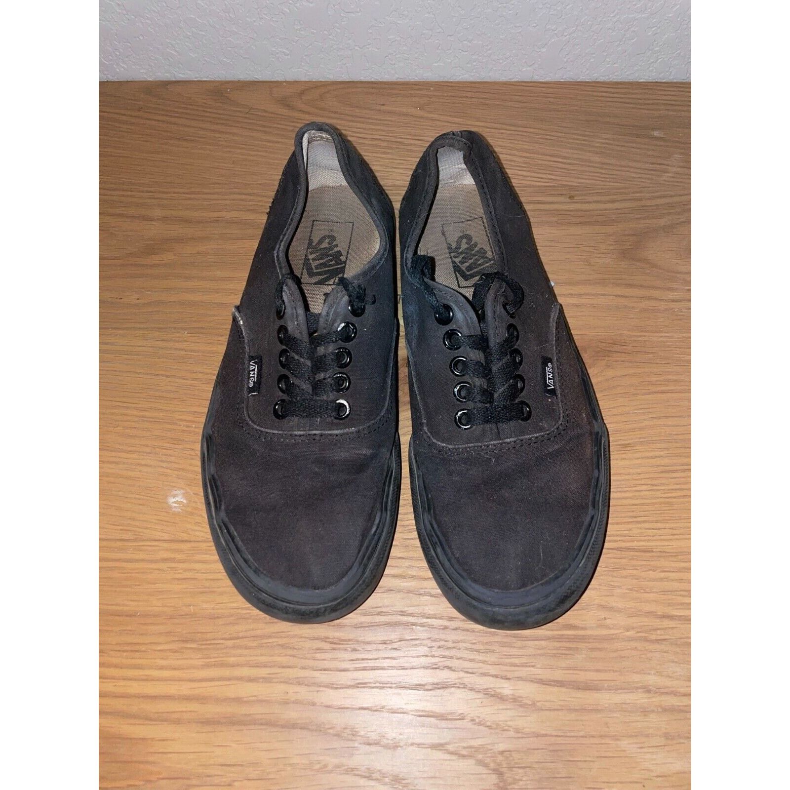Vans Womens Vans Black Slip on Sneakers Shoes Van Women Size 8.5 Size US 8.5 / IT 38.5 - 4 Thumbnail