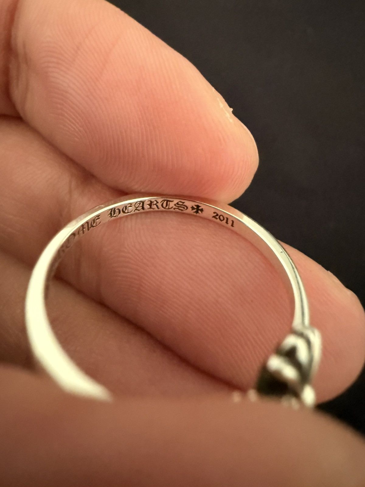 Chrome Hearts Chrome Hearts Plus Bubblegum Ring Size ONE SIZE - 6 Thumbnail