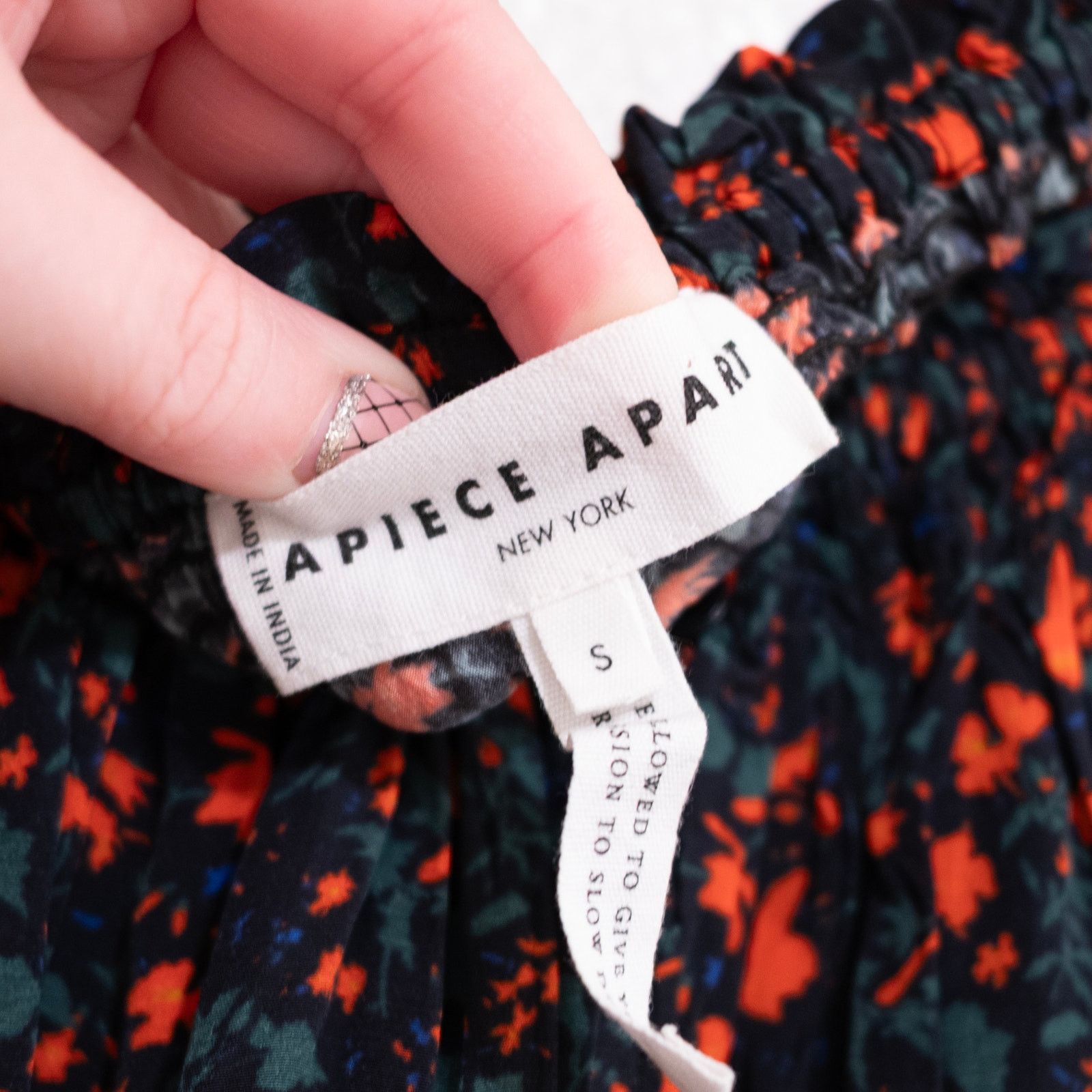 Apiece Apart Apiece Apart Esparta Top Vibrant Floral Ditsy Size S / US 4 / IT 40 - 5 Thumbnail