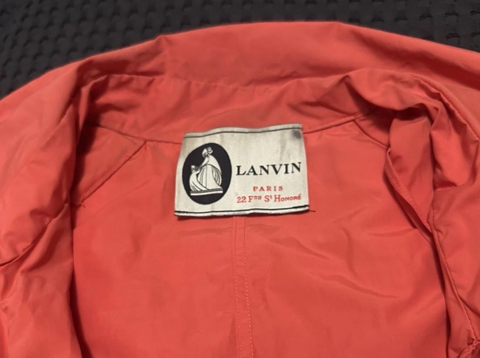 Lanvin LANVIN Paris Trench Coat Italy Size 42 / France 38 / US 8 Size M / US 6-8 / IT 42-44 - 3 Thumbnail
