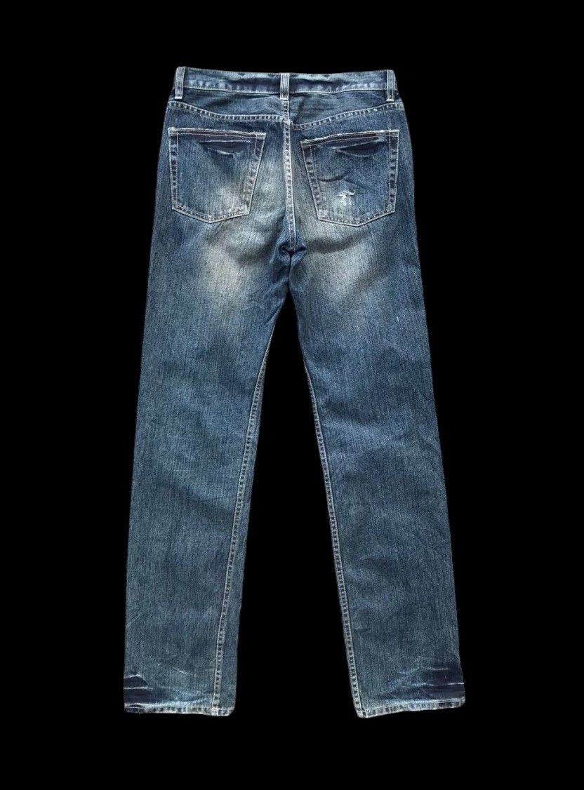 Japanese Brand × Takeo Kikuchi × Takeshy Kurosawa Takeo kikuchi Distressed denim japan tornado Size US 30 / EU 46 - 4 Thumbnail