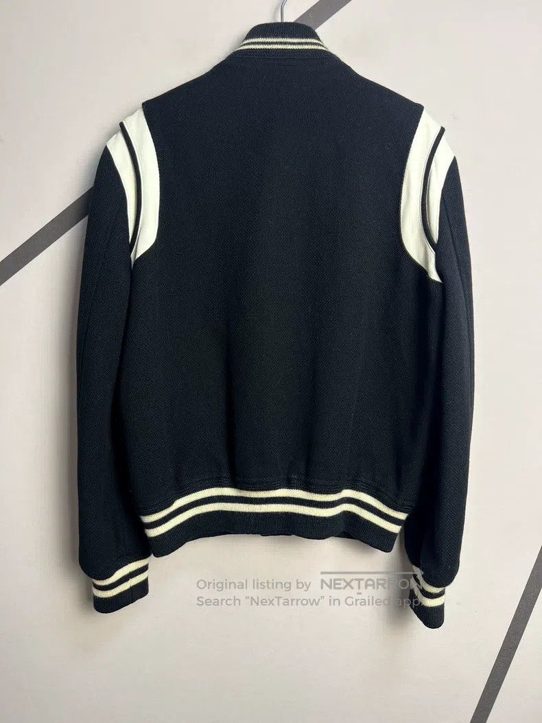 Saint Laurent Paris Saint Laurent Paris Black and White Patched Wool Baseball Size US S / EU 44-46 / 1 - 2 Thumbnail