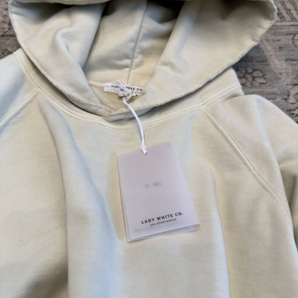 Lady White Co. Super Weighted Hoodie - Bone Size US L / EU 52-54 / 3 - 5 Thumbnail