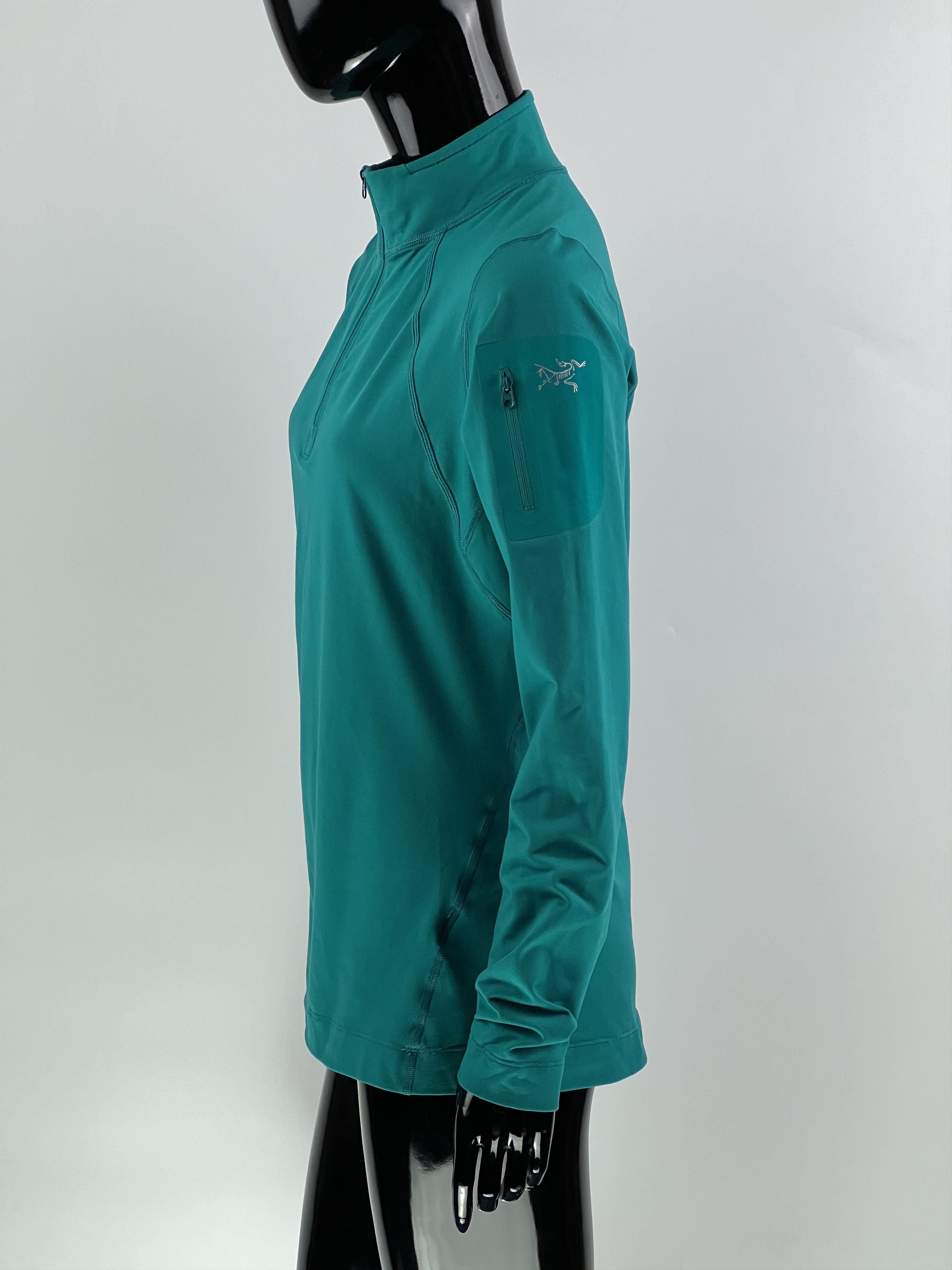 Arc'teryx Arcteryx Women's Turquoise Zip Neck Jacket Size M Size M / US 6-8 / IT 42-44 - 2 Thumbnail