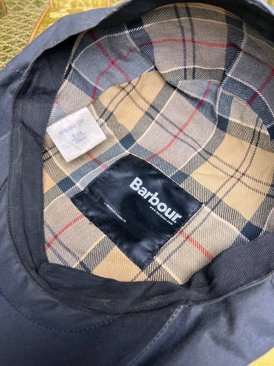 Barbour Vintage Barbour Waxed Flat Cap Os Size ONE SIZE - 4 Thumbnail