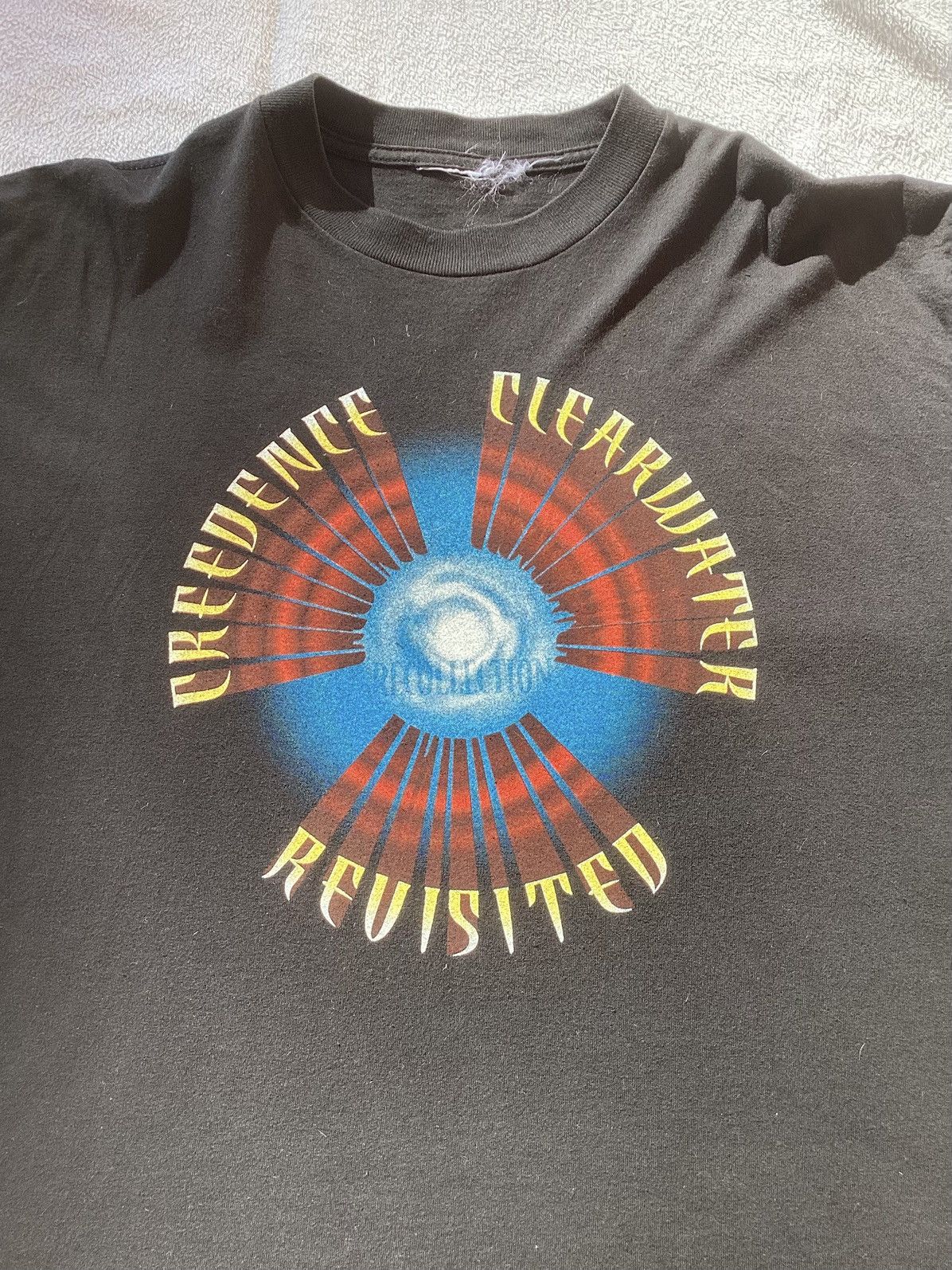 Other Vintage Y2K Creedence, Clearwater revisited band T-shirt Size US XL / EU 56 / 4 - 2 Thumbnail