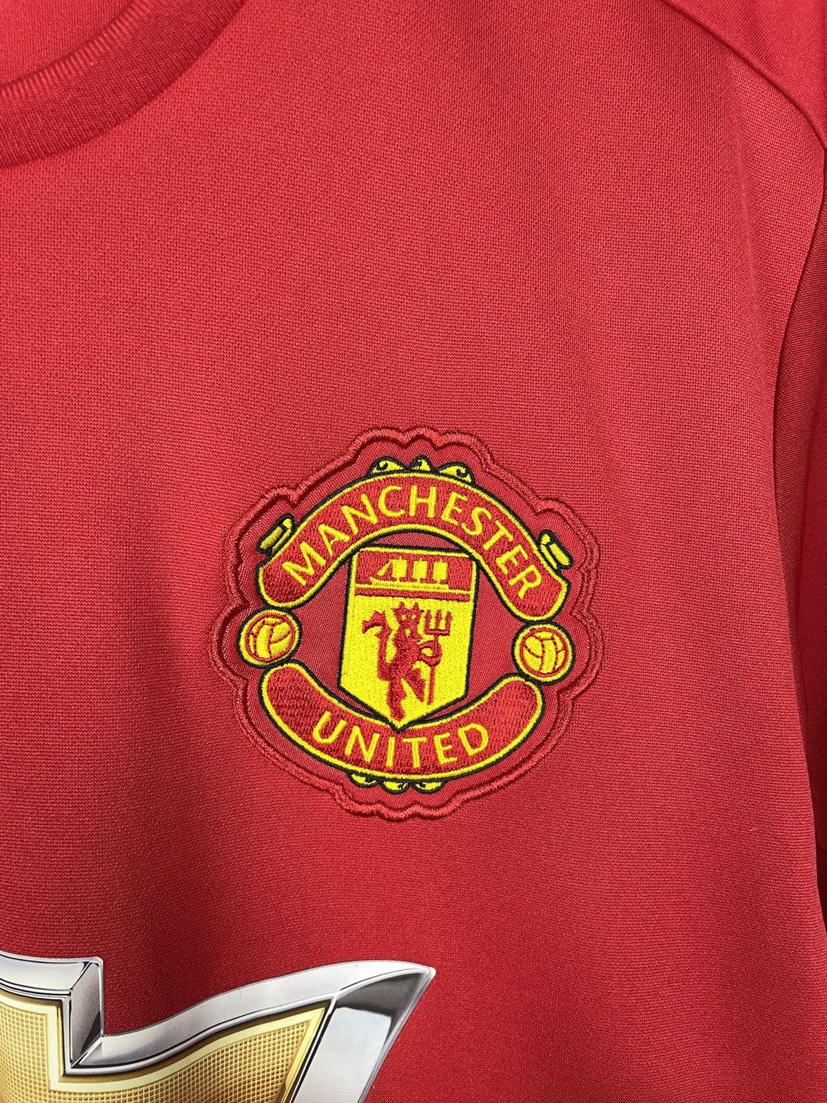 Adidas Adidas Manchester United Red Jersey T-shirt Tee Ibrahimovic Size US M / EU 48-50 / 2 - 7 Thumbnail