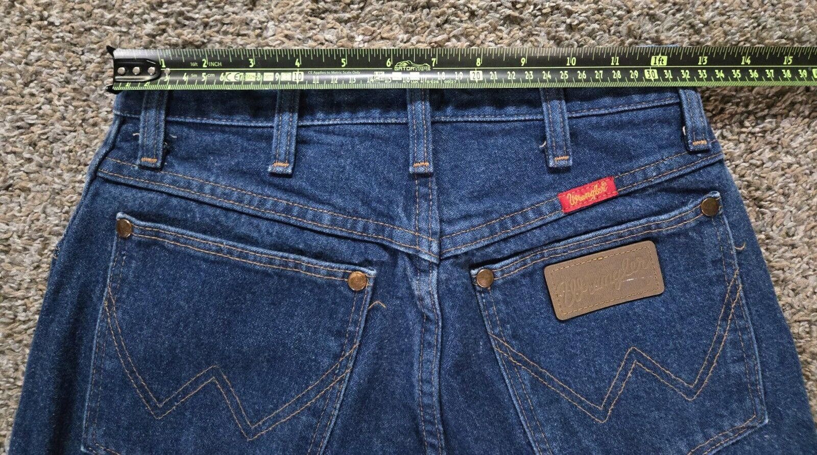 Wrangler Vintage Womens Wrangler Jeans Size 5 X 34 Made In USA Size 30" / US 8 / IT 44 - 10 Thumbnail