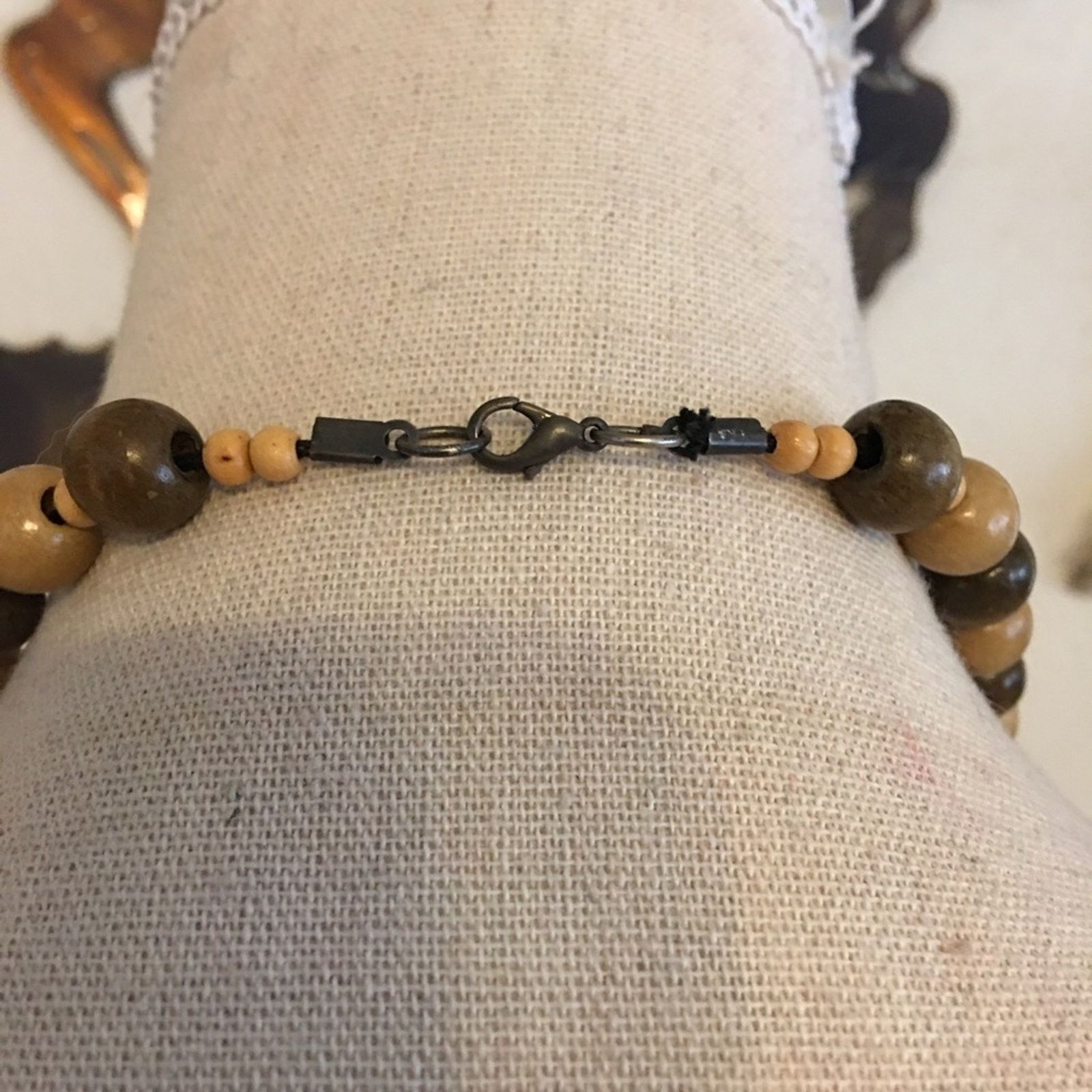 Vintage Vintage 70s-80s era wood bead long necklace Size ONE SIZE - 5 Thumbnail