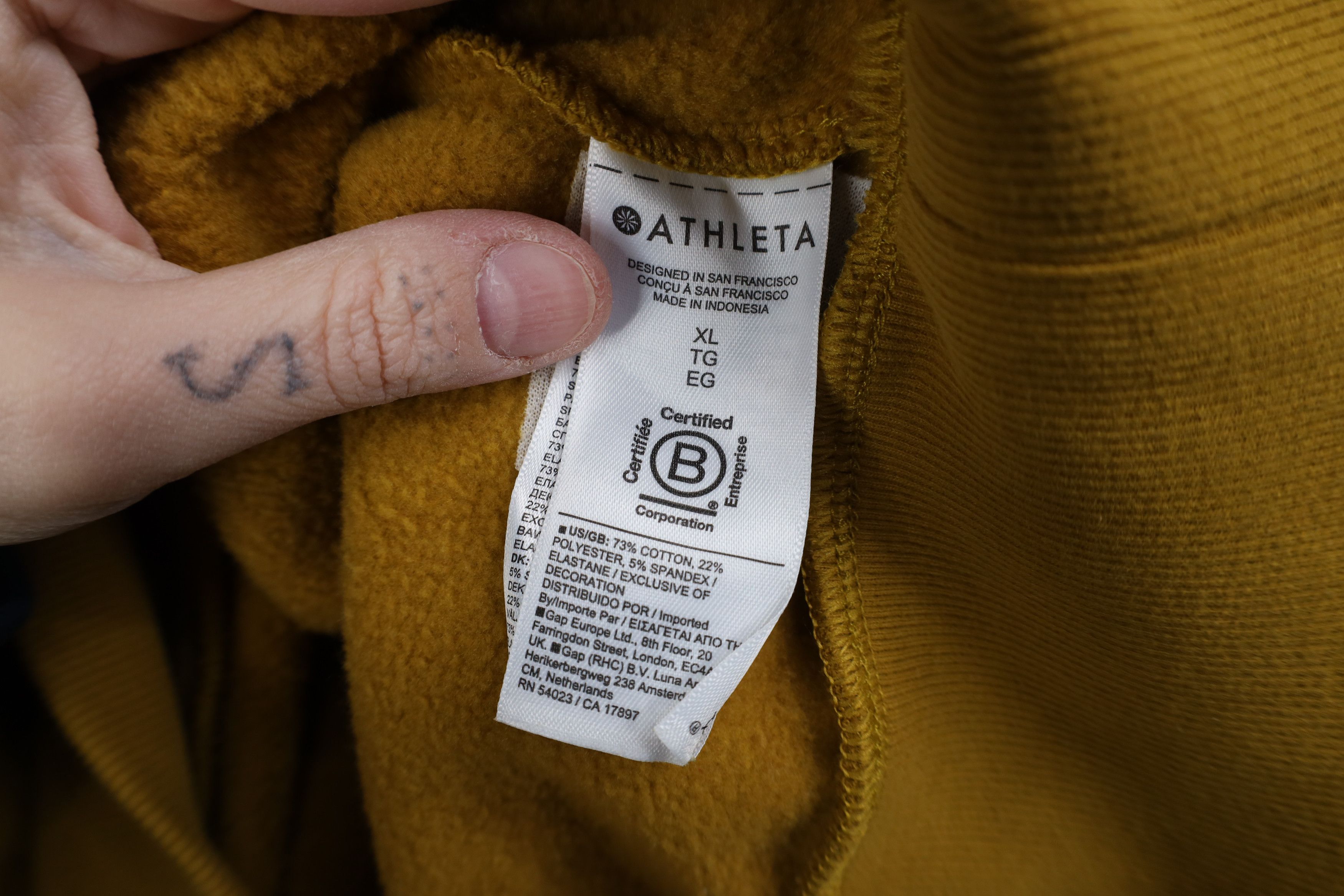 Athleta Athleta Retroplush Revive Crewneck Sweatshirt Palo Verde Size XL / US 12-14 / IT 48-50 - 6 Thumbnail