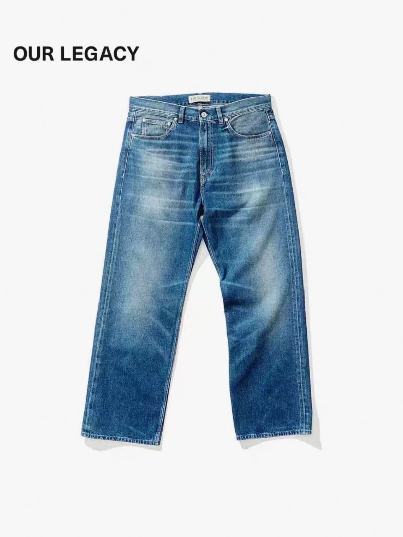 Emporio Armani OUR LEGACY x EMPORIO ARMANI Third Cut Jeans Size US 33 - 1 Thumbnail