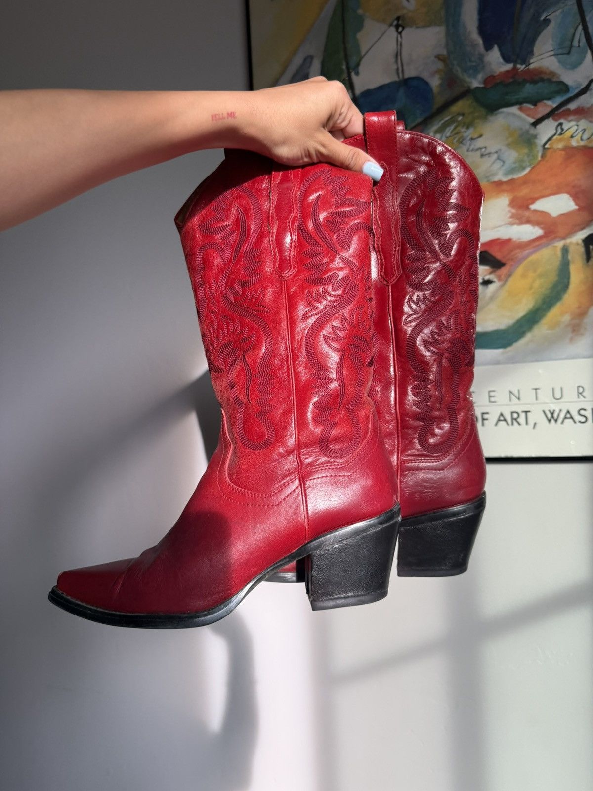 Jeffrey Campbell Jeffrey Campbell Dagget Western Cowboy Boots Size US 8 / IT 38 - 3 Thumbnail