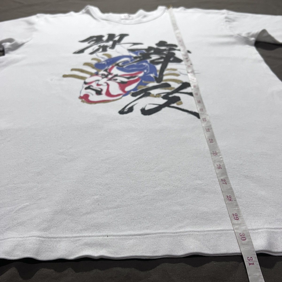 Japanese Brand Vintage Kabuki Samurai Japanese Art Graphic Tee Size US L / EU 52-54 / 3 - 7 Thumbnail