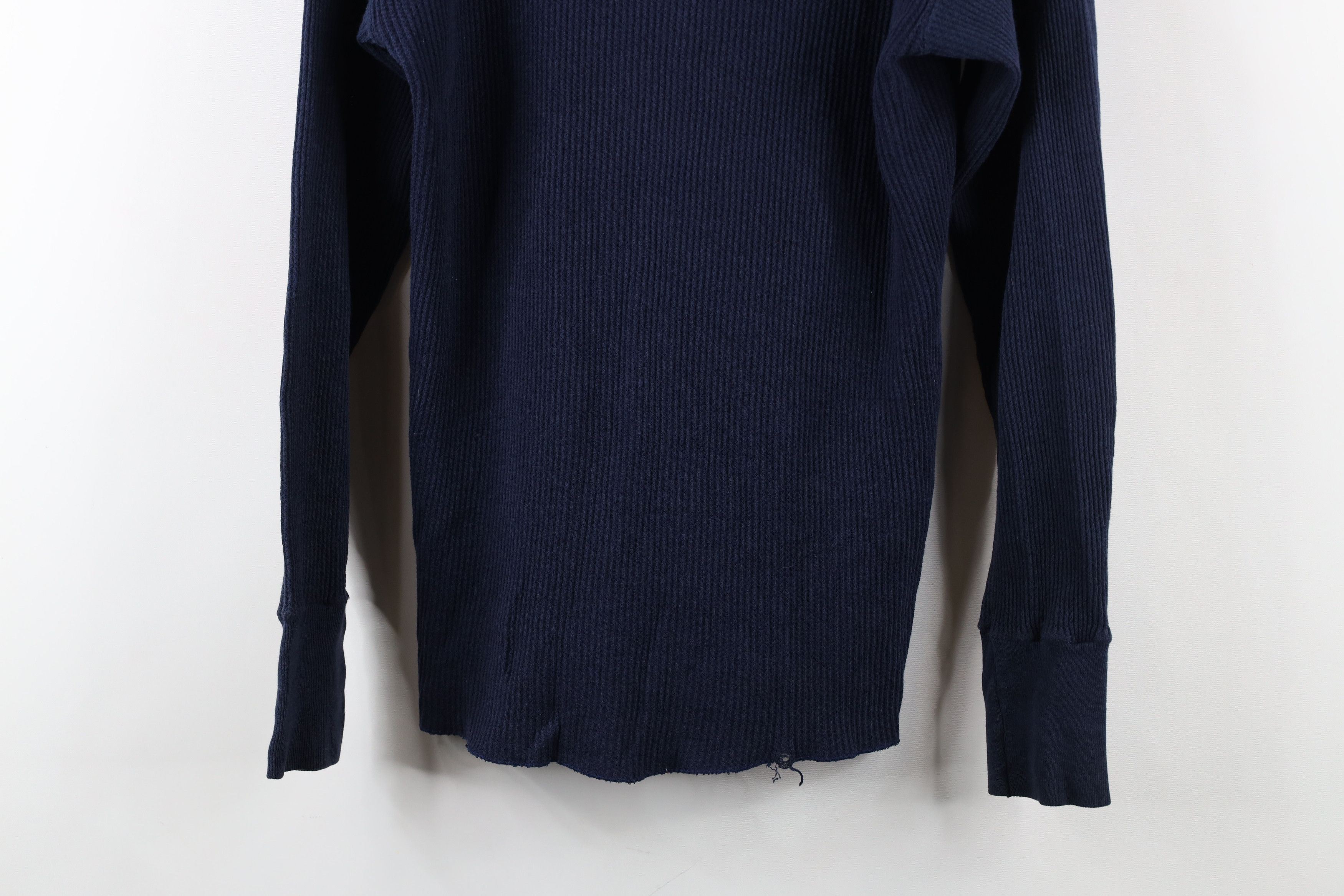 Vintage Vintage 90s Streetwear Waffle Knit Long Sleeve T-Shirt US Size US L / EU 52-54 / 3 - 3 Thumbnail