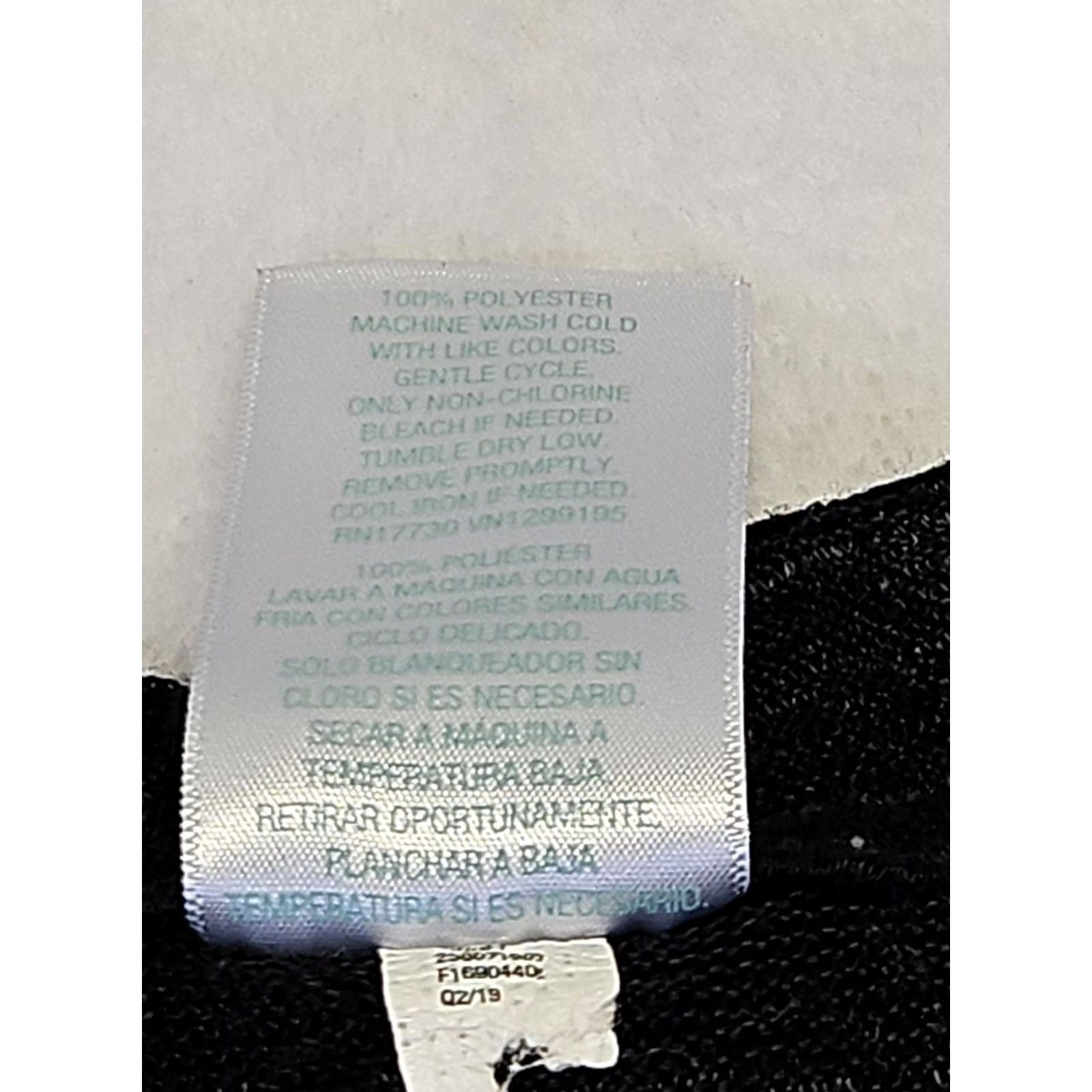 Vintage Kona Sol Cover Up Hoodie Womens XL Black Sheer Beach Tunic Long Sleeve V-Neck Pullover Lightweight Size XL / US 12-14 / IT 48-50 - 6 Thumbnail