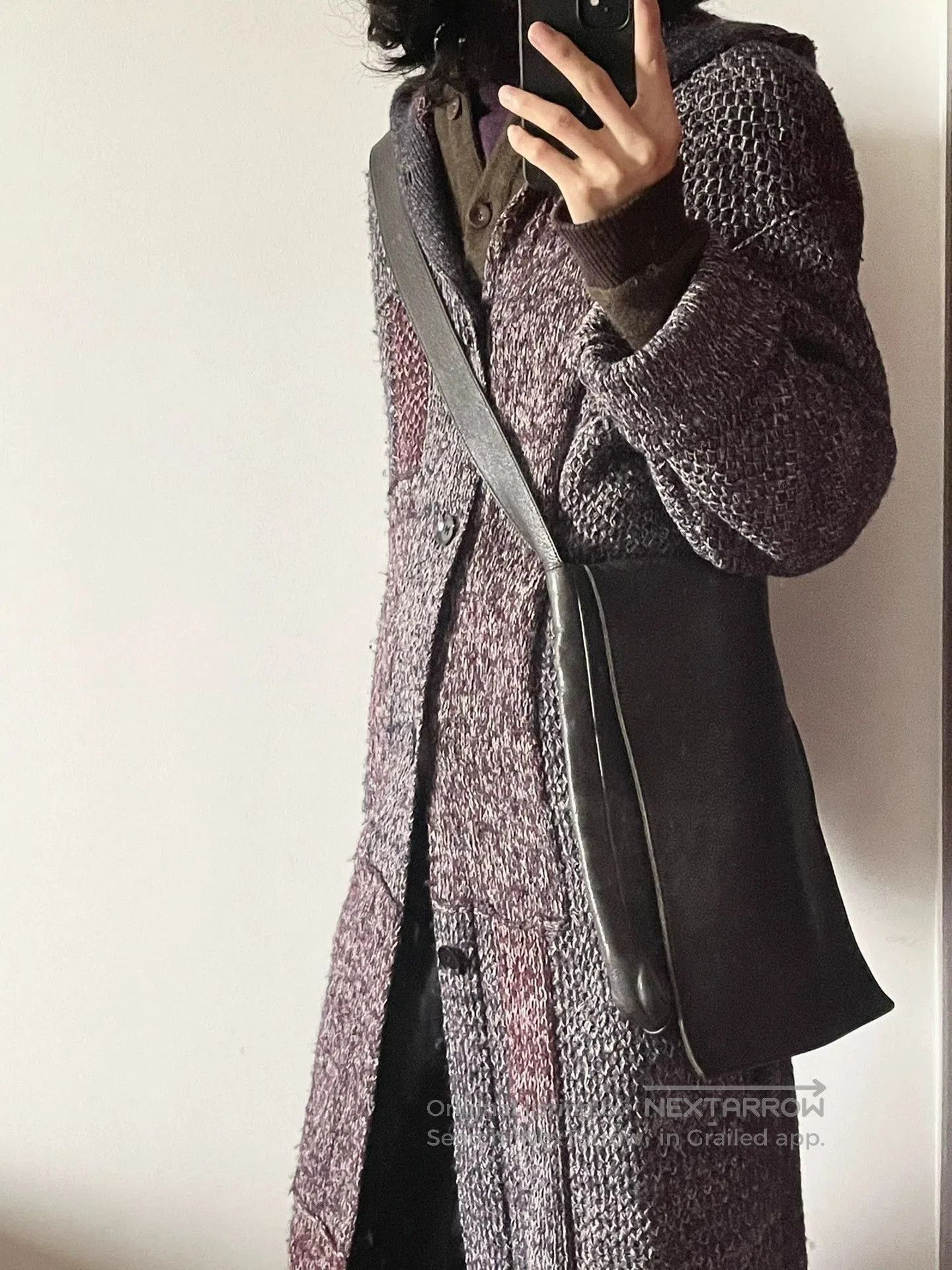 Yohji Yamamoto Long Knit Button. Size US L / EU 52-54 / 3 - 4 Thumbnail