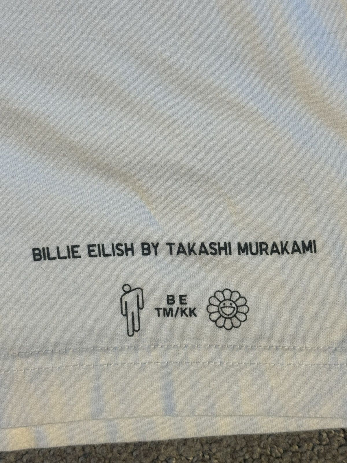Billie Eilish × Takashi Murakami Billie Eilish Murakami Uniqlo Tee Size US XL / EU 56 / 4 - 3 Thumbnail