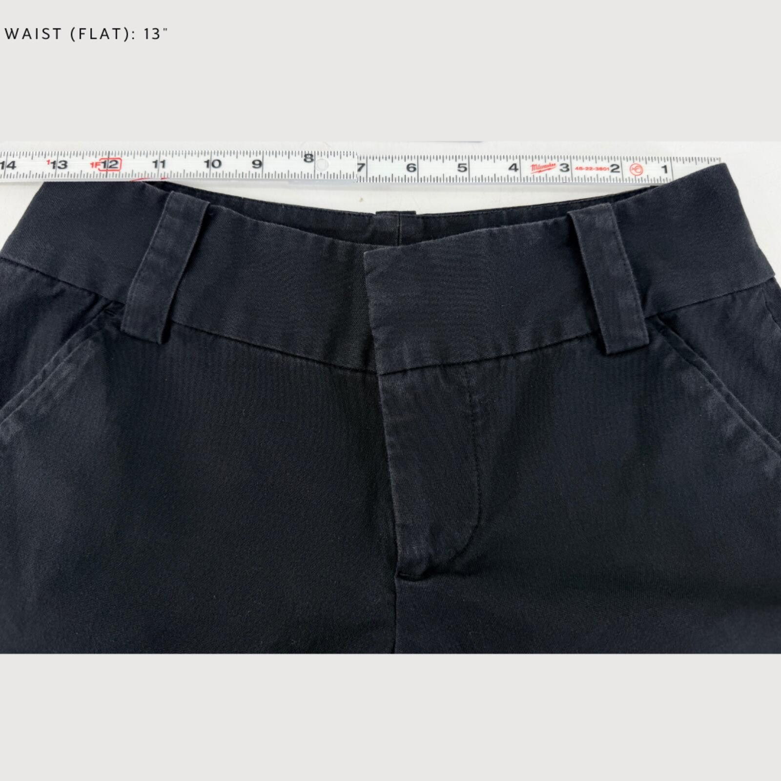 Other Alice & Olivia Cady Tailored Shorts Washed Black 0 Size 25" / US 0 / IT 36 - 6 Thumbnail