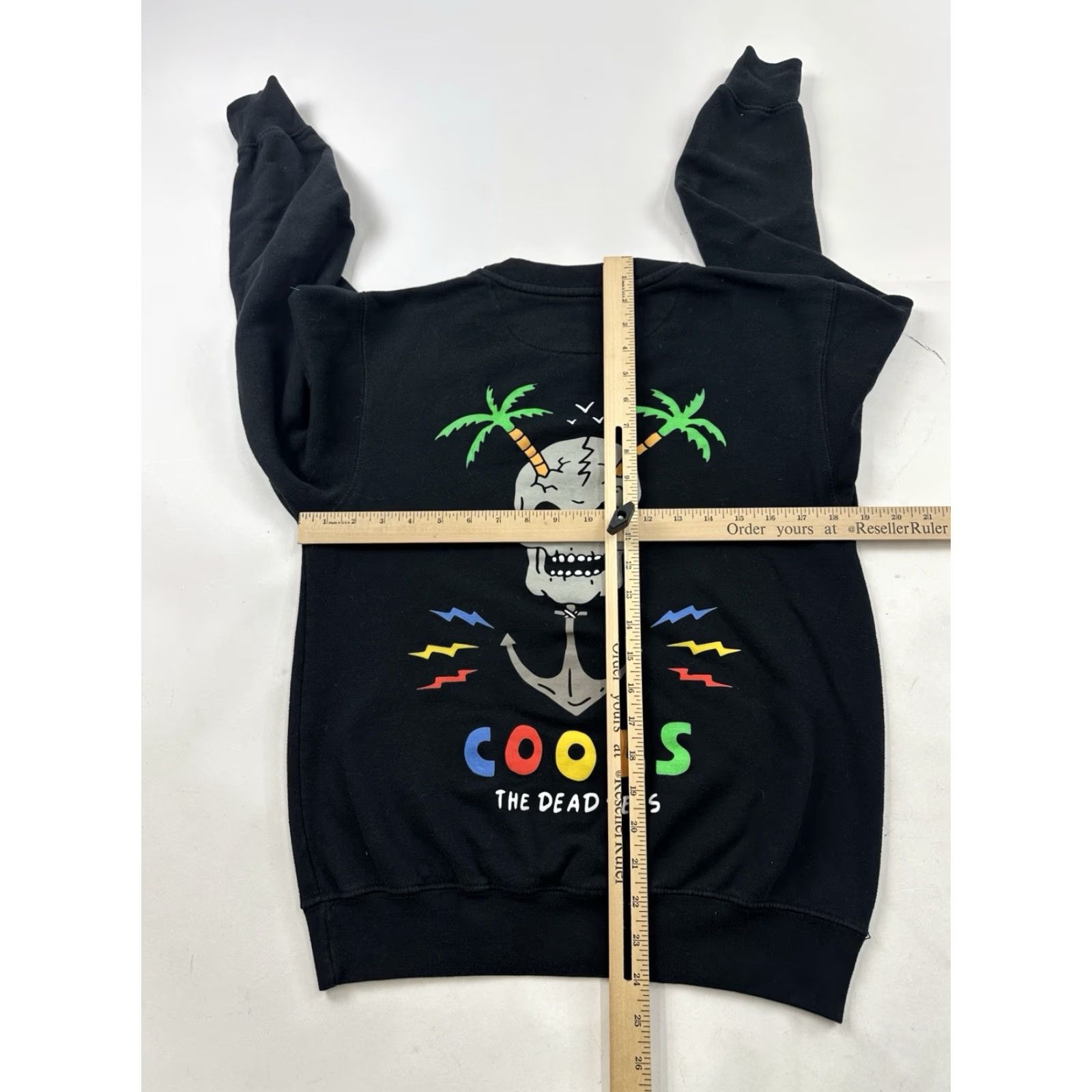 Barney Cools Barney Cools Sweatshirt Mens Small Black Crew Neck Pullover Dead Seas B. Cools Size US S / EU 44-46 / 1 - 6 Thumbnail