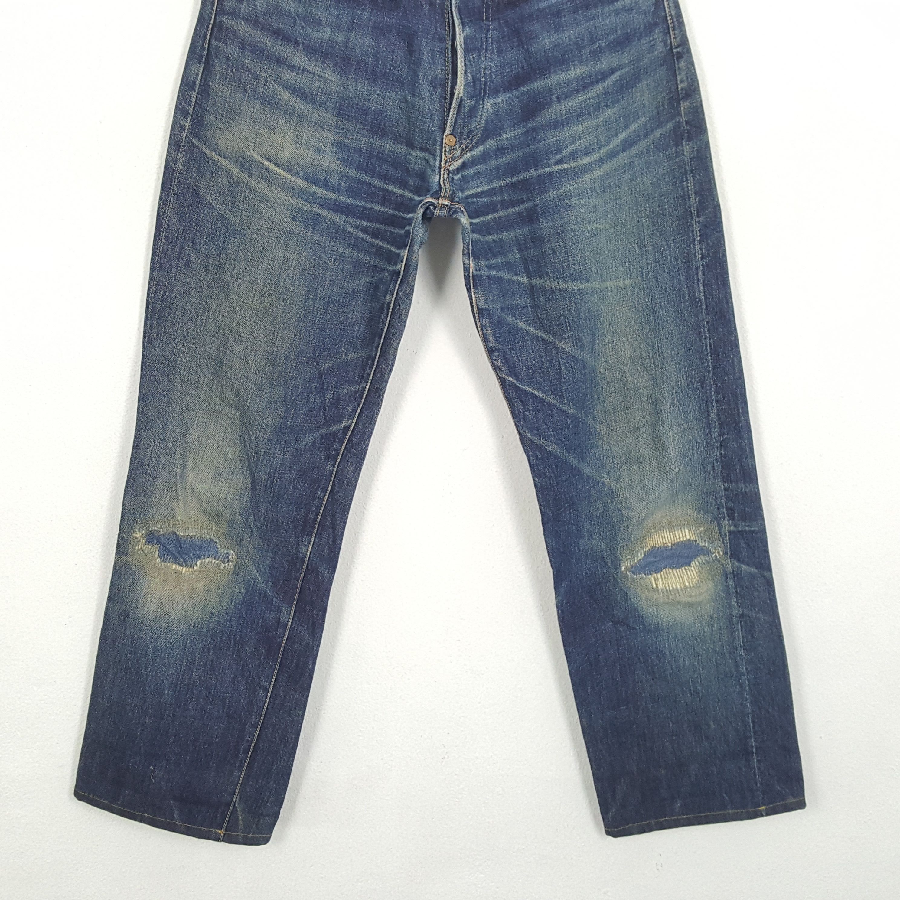 Evisu × Japanese Brand × Vintage Vintage EVISU Japanese Brand Daicock Custom Style Jeans Size US 29 - 6 Thumbnail