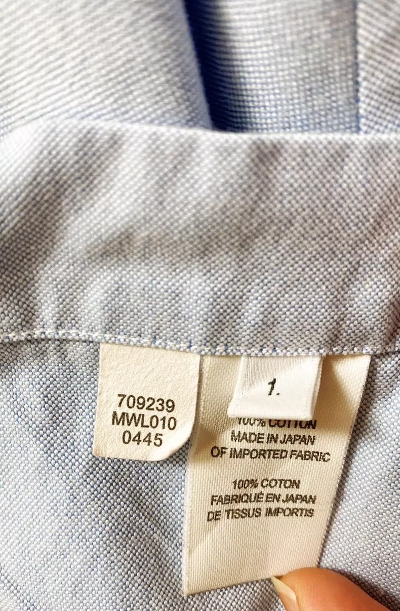 Thom Browne Thom Browne Sky blue cotton shirt Size US S / EU 44-46 / 1 - 5 Thumbnail