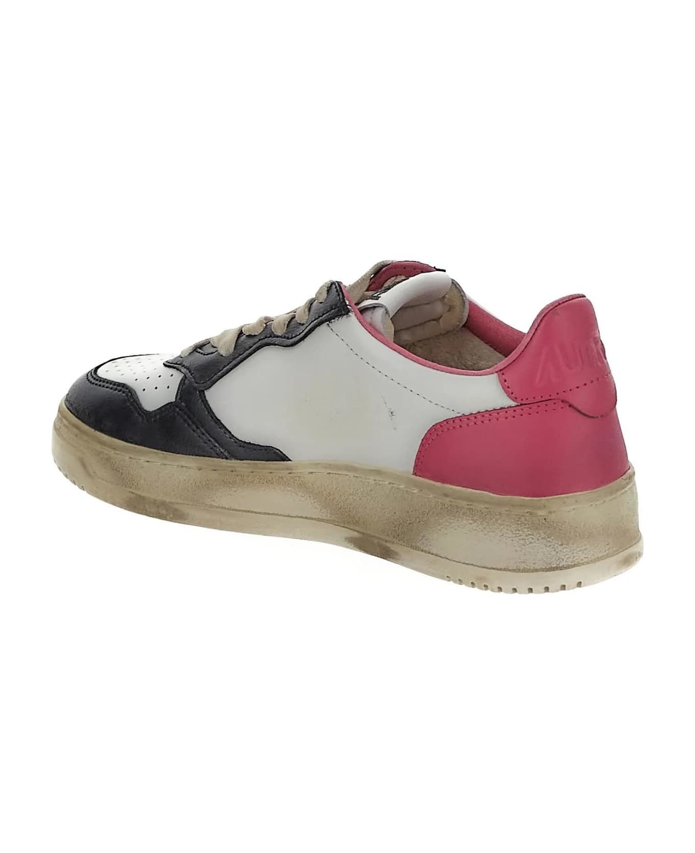 AUTRY o1y0725 Leather Low-Top Sneakers in Multicolor Size US 5 / IT 35 - 3 Thumbnail