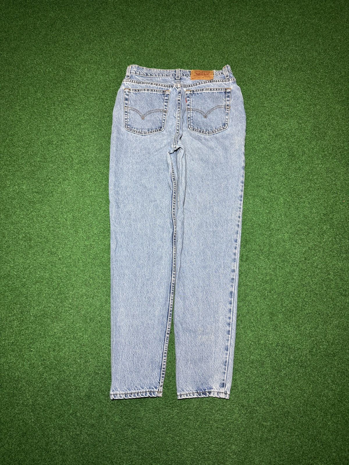 Levi's Vintage Clothing Levis 512 Womens 15 30x30 Light Wash Slim Tapered 90s Jeans Size 30" / US 8 / IT 44 - 1 Thumbnail