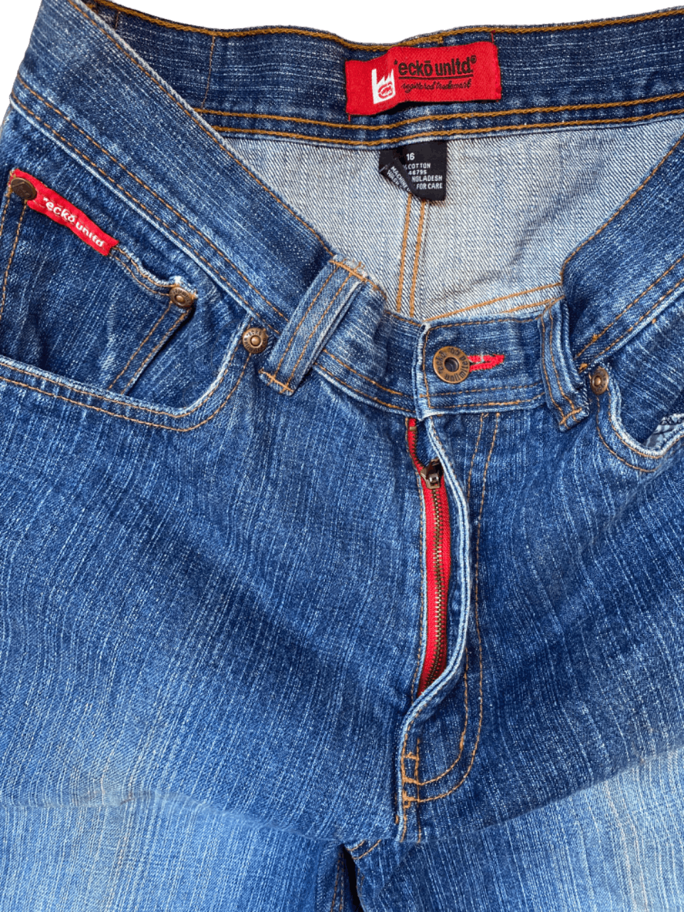 Ecko Unltd. Vintage Y2K Ecko Jnco Style Baggy Loose Jeans Size US 30 / EU 46 - 6 Thumbnail