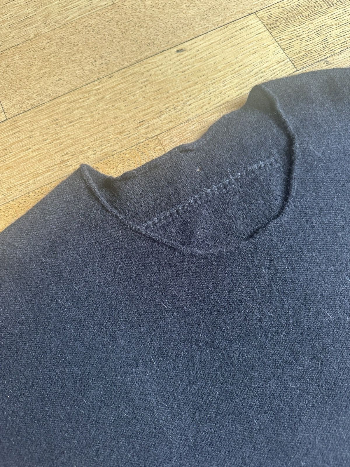 Label Under Construction Wool and angora short sleeves sweater Size US L / EU 52-54 / 3 - 3 Thumbnail