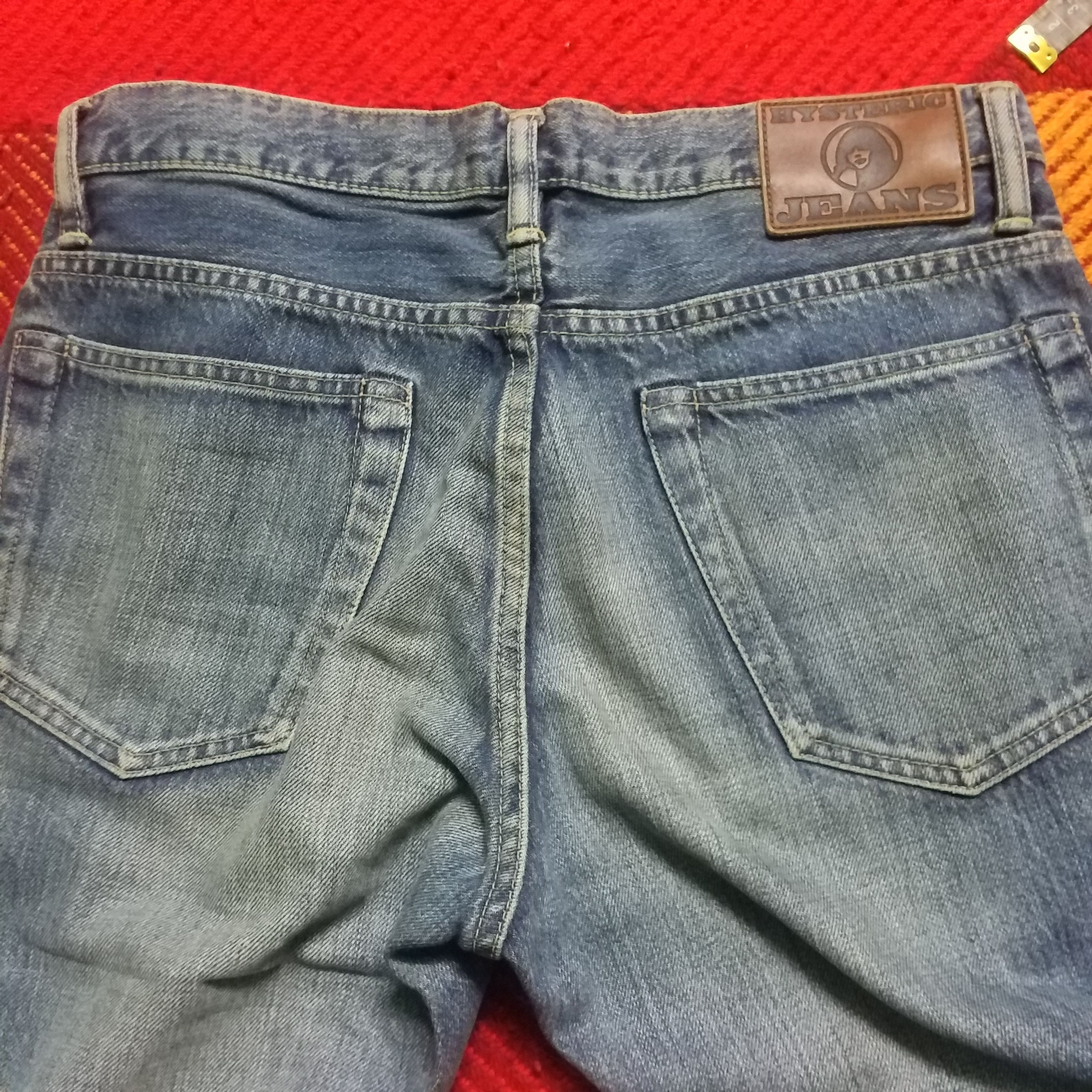 Hysteric Glamour × Japanese Brand HYSTERIC GLAMOUR SELVEDGE BONDAGE SEDITIONARY PUNK SKIN HEAD Size US 31 - 8 Thumbnail
