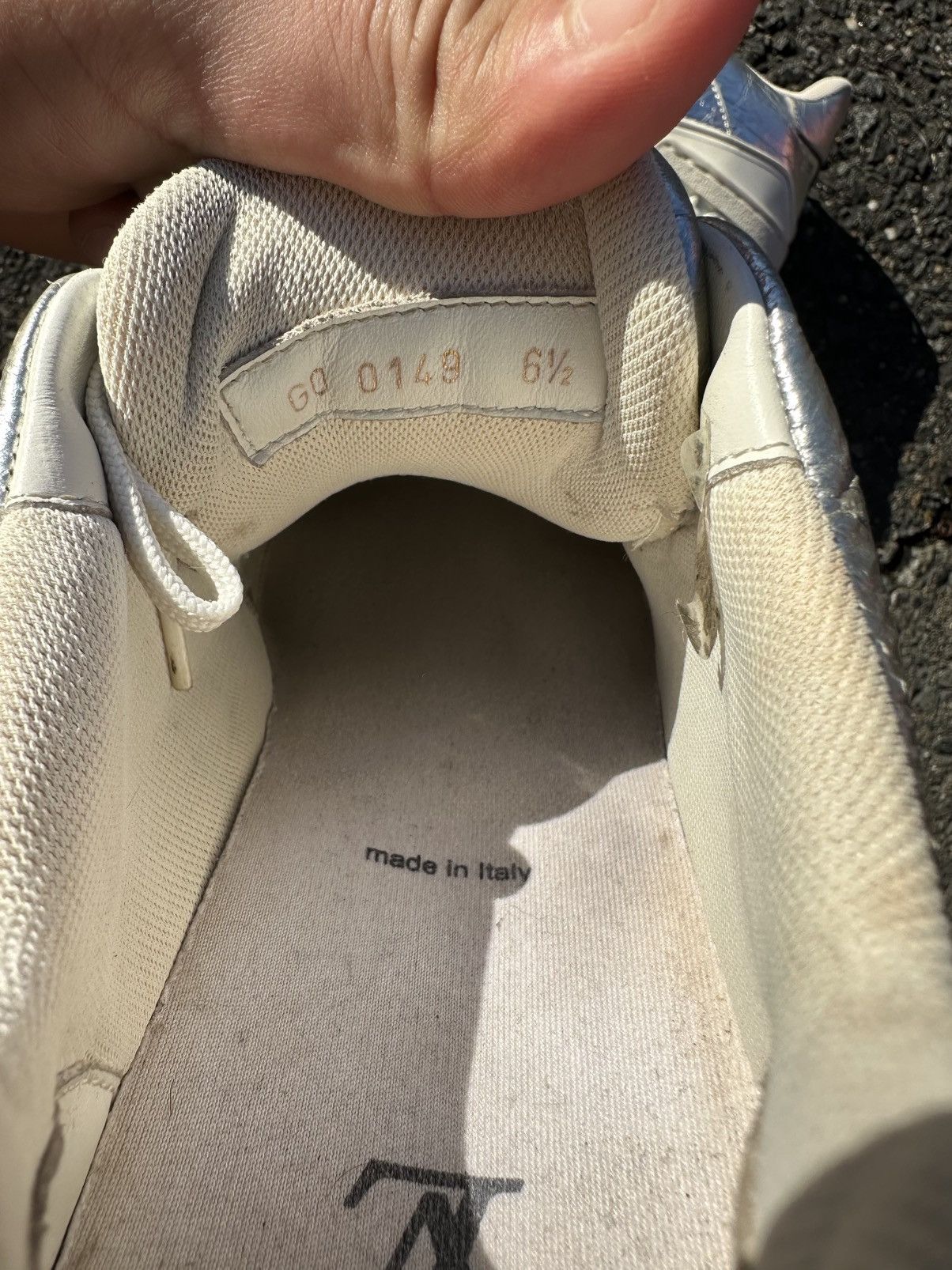 Louis Vuitton Louis Vuitton Trainer Metallic/Orange Size US 8 / EU 41 - 6 Thumbnail