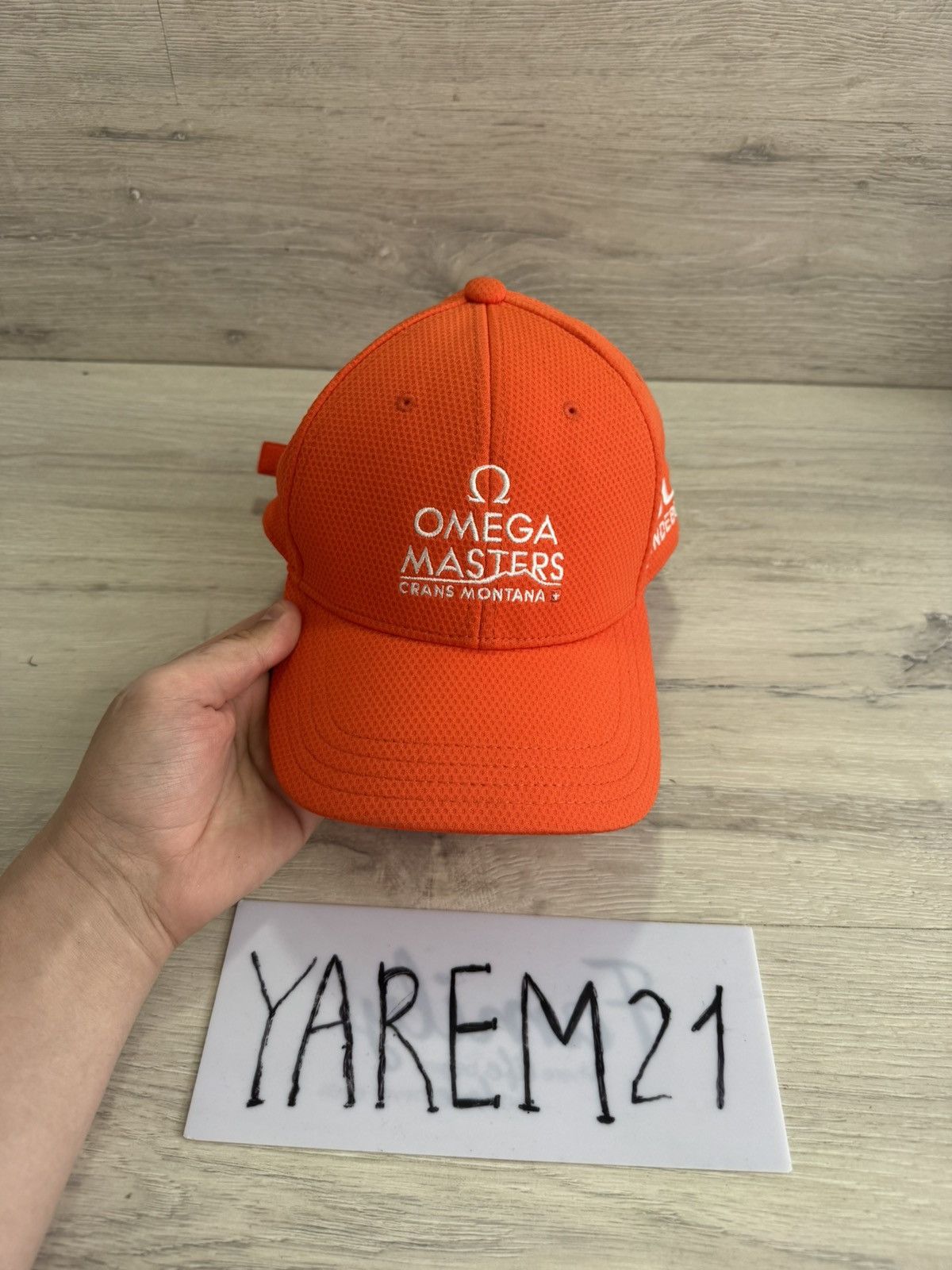 Omega Omega cap hat Size ONE SIZE - 2 Thumbnail